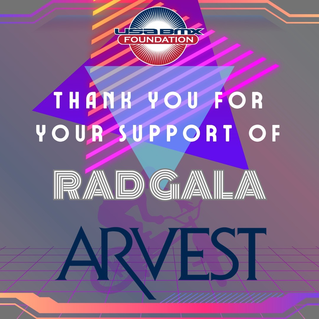A HUGE Thank You to @arvestbank for their support of #radagala! Thank you for your community support! #tulsa #usabmxfourndation #usabmx #radgala #bmxracing #bmxfreestyle