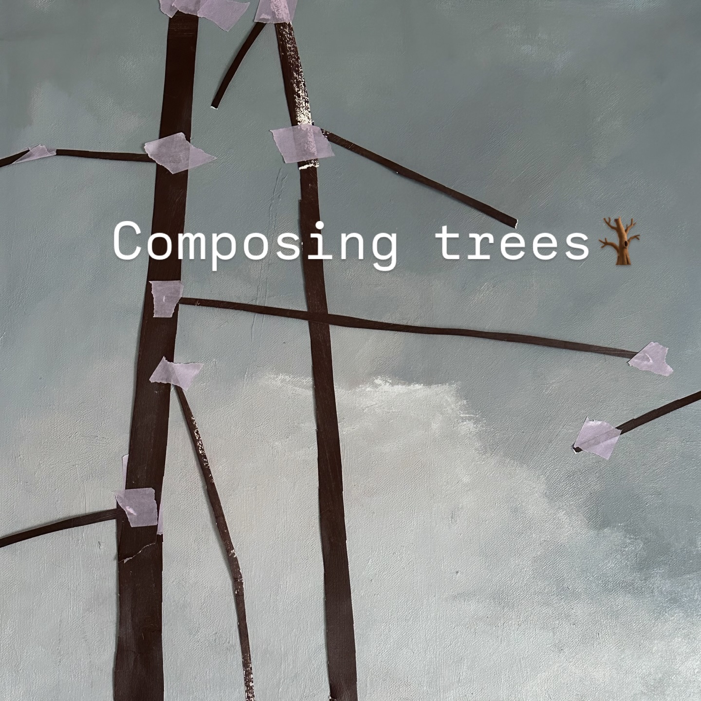 Using painted paper and masking tape to find the right composition. Love this stage of a painting 🤎
#forestseries #ulvenhoutsebos #landscapepainter #contemporaryartist #compositionstudies