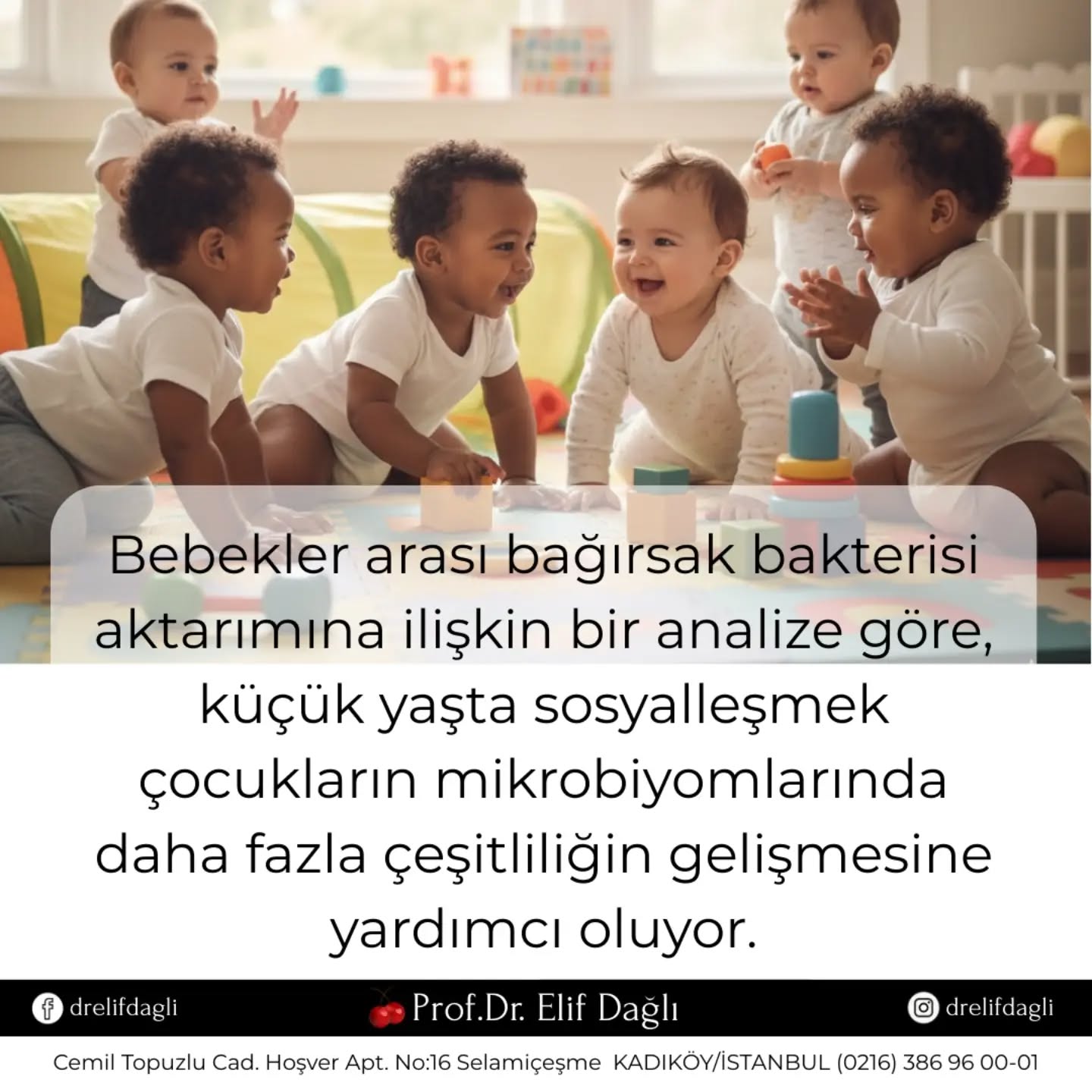 Bebekler arası bağırsak bakterisi aktarımına ilişkin bir analize göre, küçük yaşta sosyalleşmek çocukların mikrobiyomlarında daha fazla çeşitliliğin gelişmesine yardımcı oluyor.