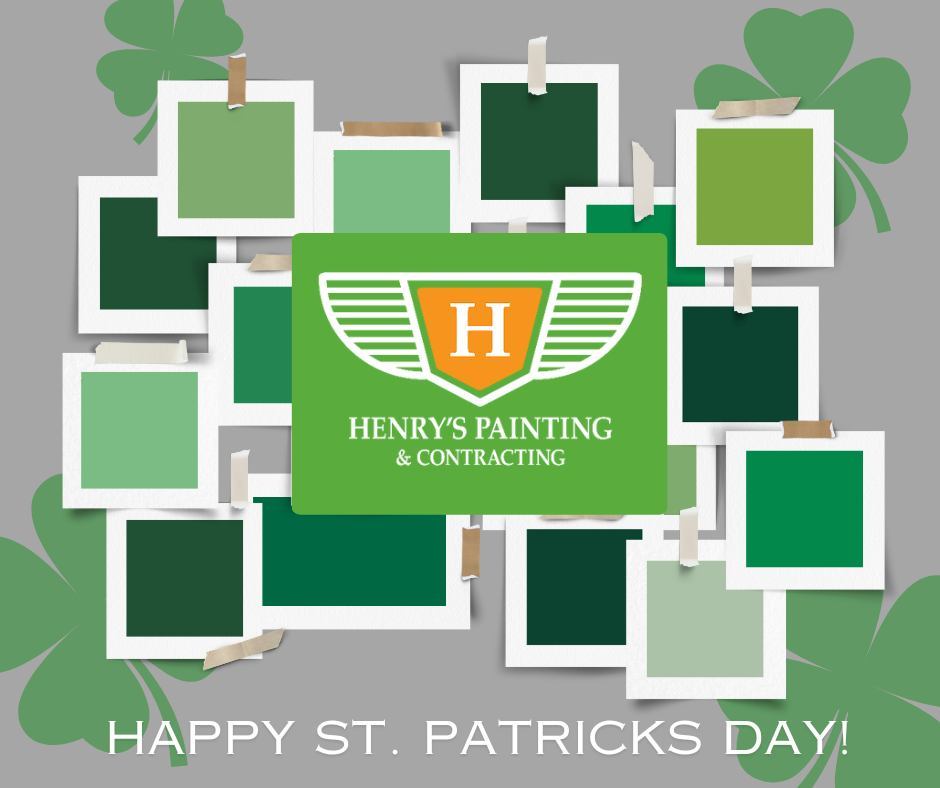🌈 Celebrate St. Patrick's Day by chasing the rainbow to a fresh, new look for your home! Henry's Painting & Contracting is offering a special 10% discount on interior and exterior painting services this March. We'll get your walls or exterior feeling lucky with a professional paint job that's sure to impress.
Don't miss out on this pot of gold! Contact Henry's Painting & Contracting today for a free quote and let's make your home shamrockin' good! 🍀
P.S. We're also happy to paint any festive green accents you might have in mind!
#StPatricksDay #HomeImprovement #Painting #FreshStart #LuckyHome #HenryPainting #Contracting
