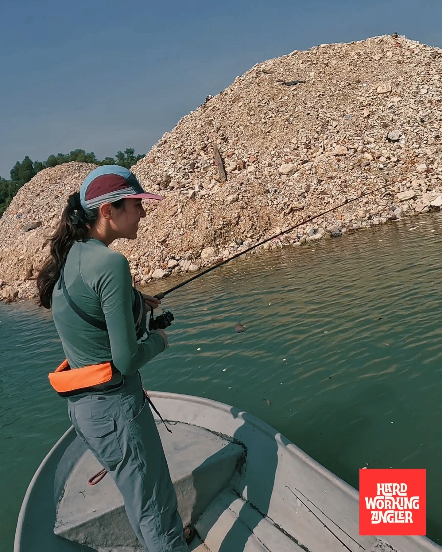 Kuala Lumpur urban peacock bass fishing. DM us for enquiries on our freshwater fishing trip in Malaysia. #peacockbassfishingguidemalaysia #hardworkingangler #fishing #visitmalaysia #peacockbass