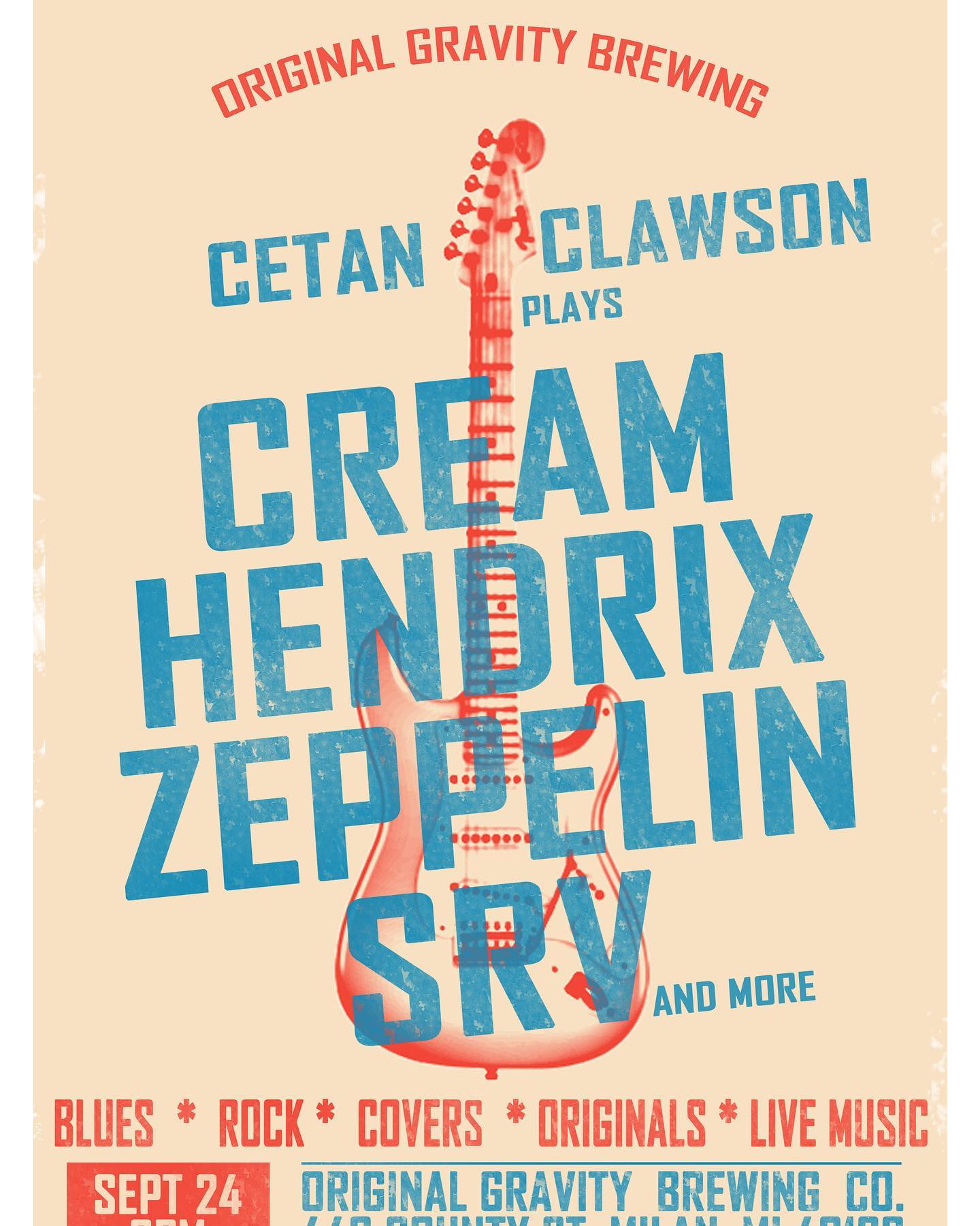 Oktoberfest - Sept 24 @ Original Gravity Brewing in Milan MI - 8PM! @originalgravitybrewing