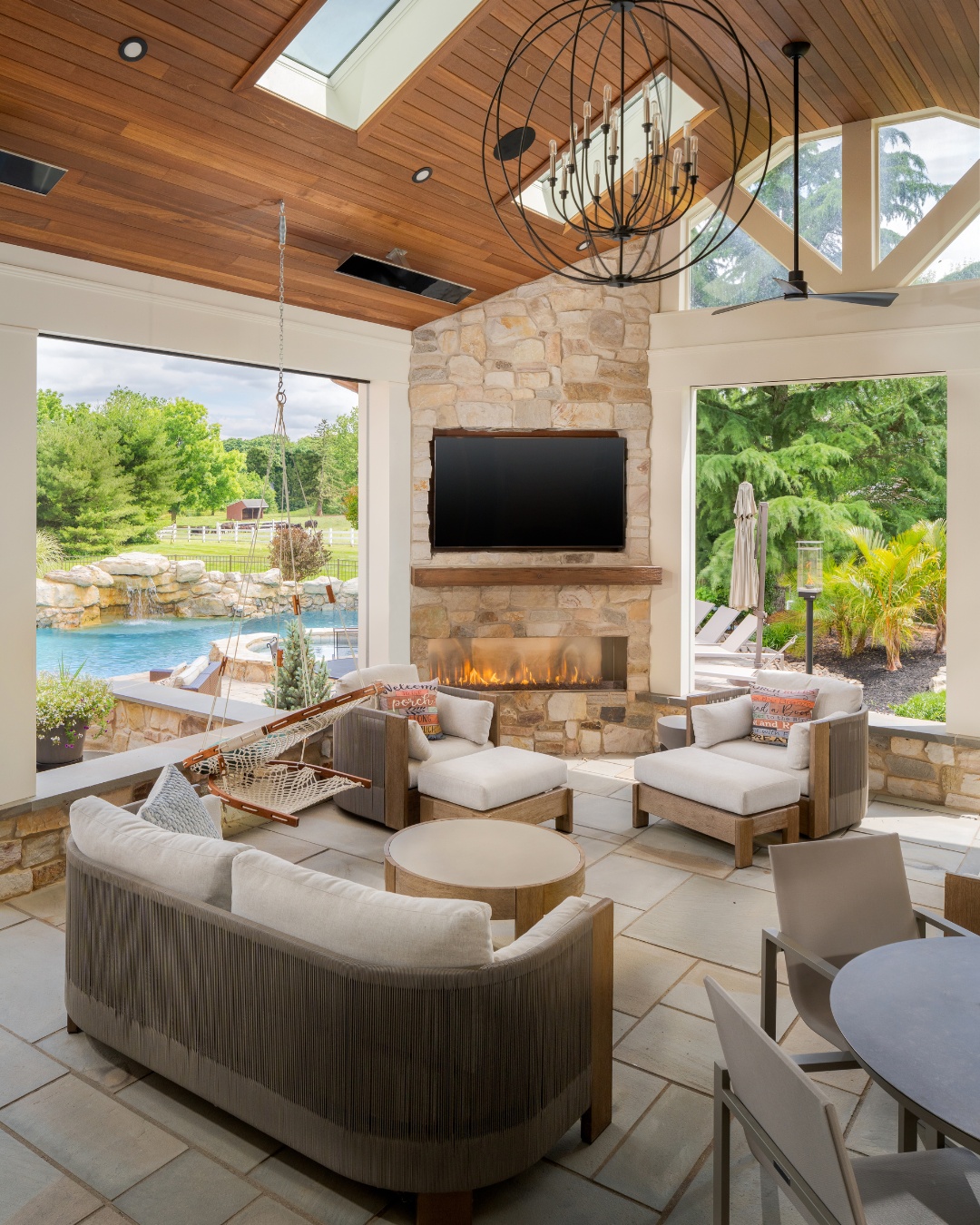 From a cozy stone fireplace lounge to a fully equipped outdoor kitchen, Freedom General Contracting creates spaces that flow, function, and feel like home, inside and out.
#FreedomGeneralContracting #IndoorOutdoorLiving #CustomBuild #LuxurySpaces #BuiltWithPurpose