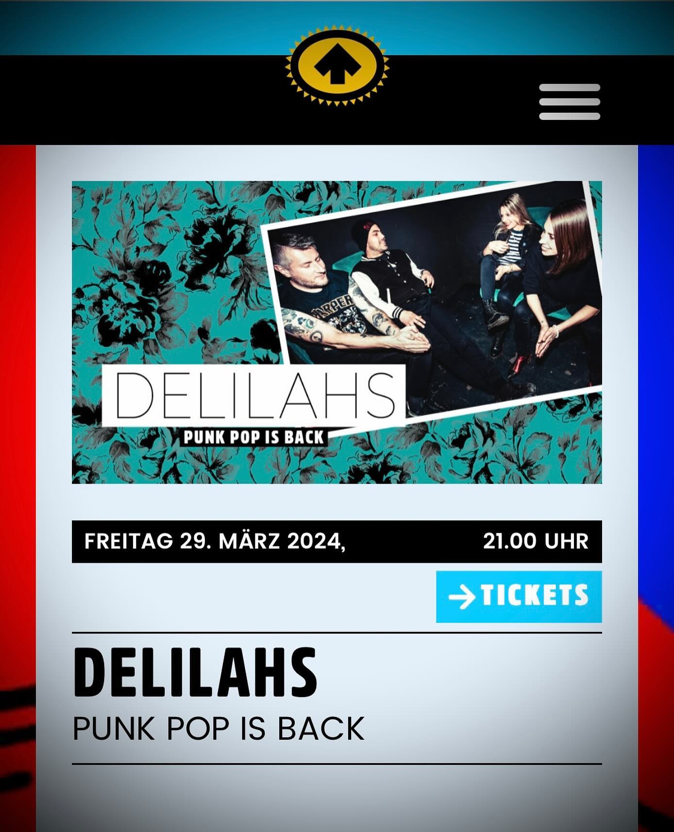 CAFE BAR MOKKA - Freitag 29.03.24
❤️🔥🎉🎉🎉❤️🔥Tickets: https://mokka.ch/event/delilahs-6/