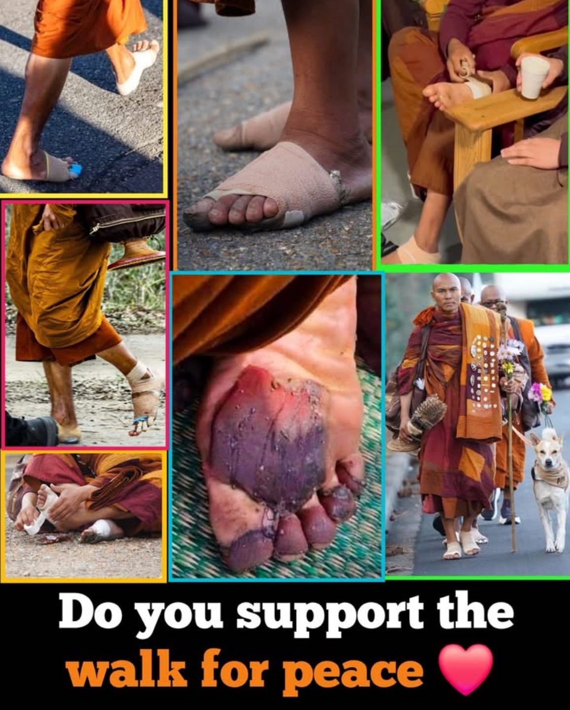 I am in absolute awe at these monks- their focus, their dedication, their strength and stamina. Even in my youth I didn’t have their courage or endurance. I can only admire them from afar and wish them good health and long life in my humbled thoughts.