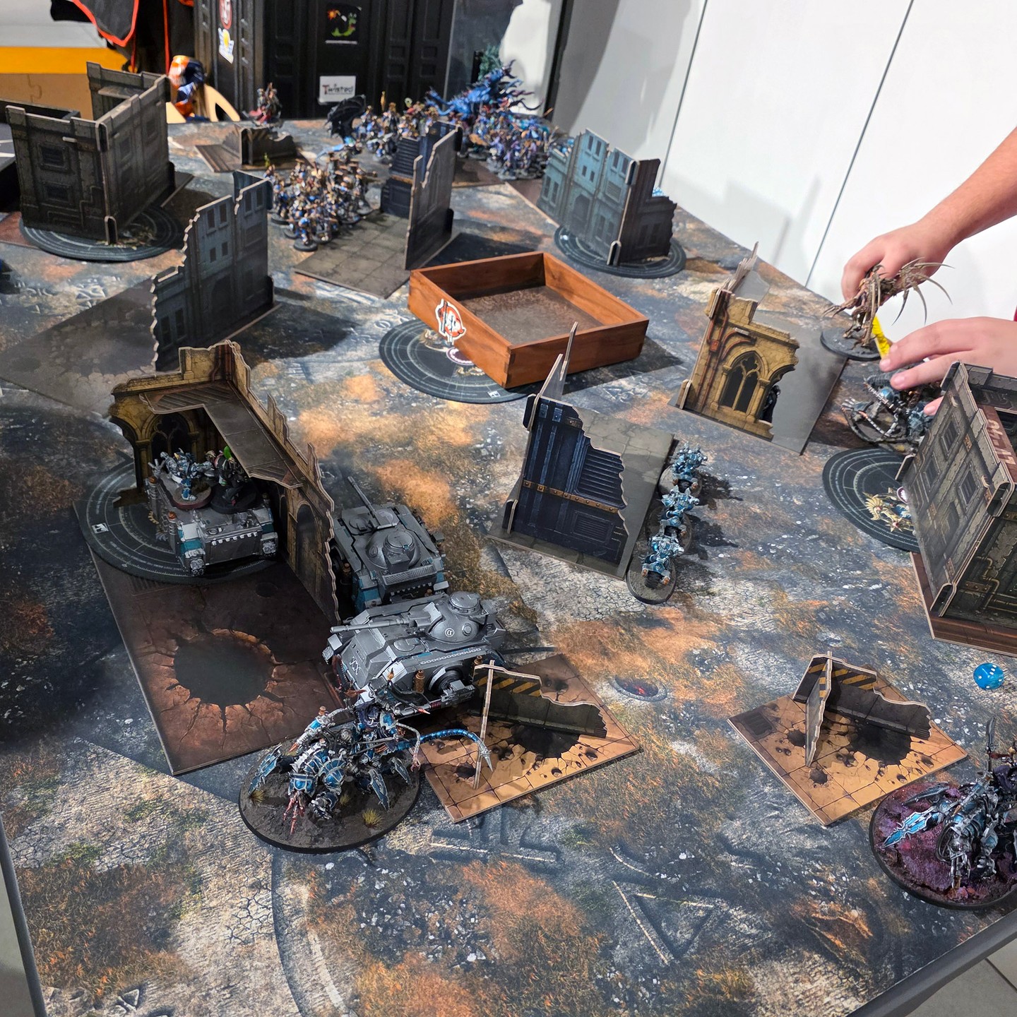 A huge thank you to the Riverside Wargames group for joining us this past Thursday! It was incredible to see the turnout for our second event. Just look at the level of detail on these miniatures, the talent in this community is next level.
Ready to deploy? To all our Warhammer and miniature hobbyists: we now have 4 tables fully stocked with terrain, available 7 days a week during normal business hours. Tables are first-come, first-served, so grab your army and head over!
Thursdays: Meet the Riverside Wargames crew! If you’ve been curious about the hobby, this is the perfect time to learn from the best.
Coming Soon? We are considering launching Warhammer Combat Patrol Nights on Tuesdays! Would you attend a Tuesday night league? Let us know in the comments if you’re interested so we can make it happen!
#Riverside #Warhammer40k #TabletopGaming #WarhammerCommunity #CombatPatrol