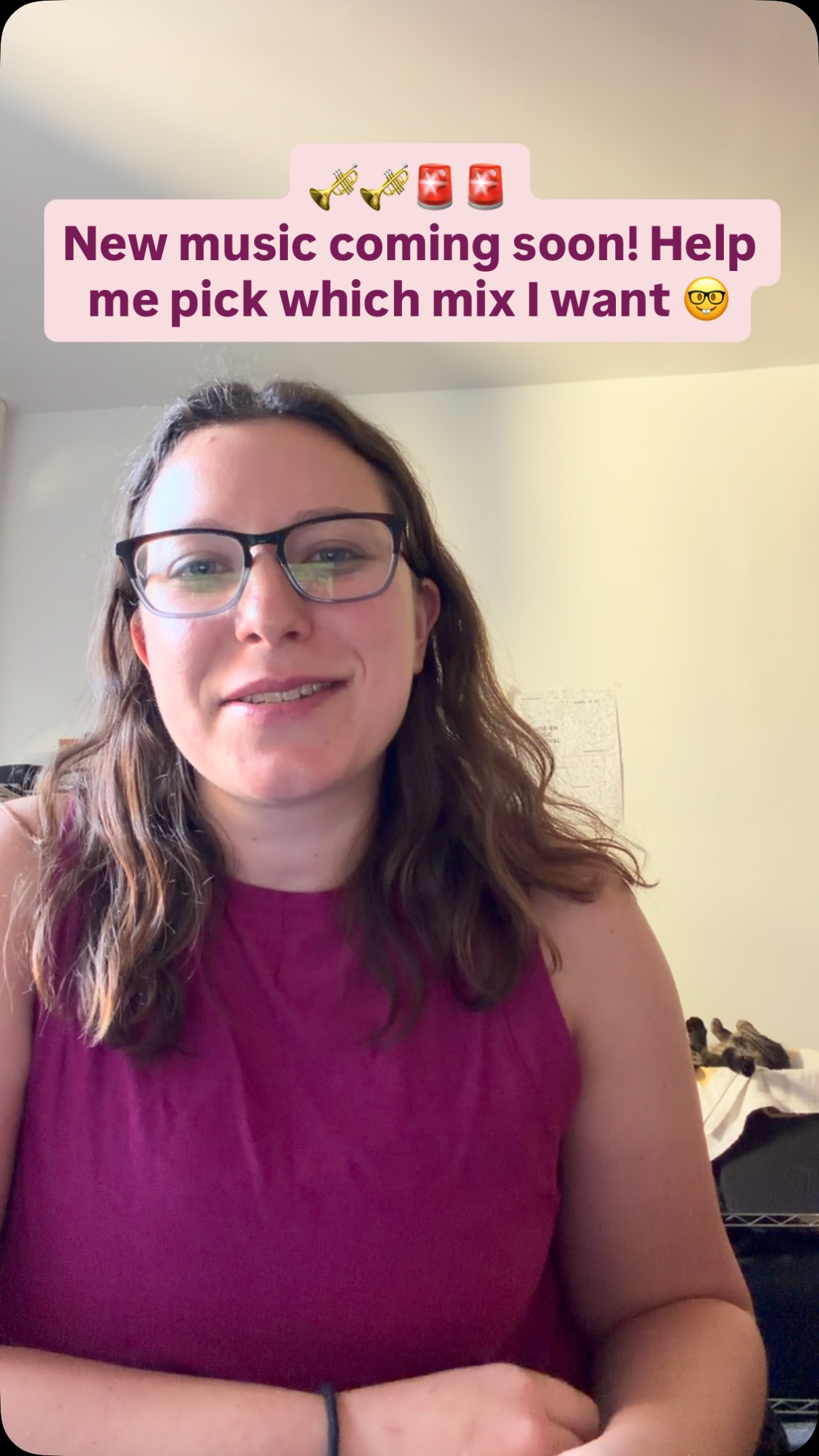 🚨🎺 New music coming soon! Dropping this single on Sunday for Tu Bishvat (the Jewish new year for trees) and would love to have you help me pick which mix I want! Now these are subtle differences and I’m sure it being an iPhone recording of a computer only makes it that much easier to tell 🤣 but please let me know which you prefer! Option 1 💅 or option 2 💁🏻♀️ The piece is called “Thoughts on the Death of a Tree” by @svdtrumpet and I am so excited to share the accompanying video I made as well. Please vote!
•
#trumpet #flugelhorn #newmusic #classicalmusic #contemporaryclassical #feelssogood #pleasevote #mixing #audioengineer #logic