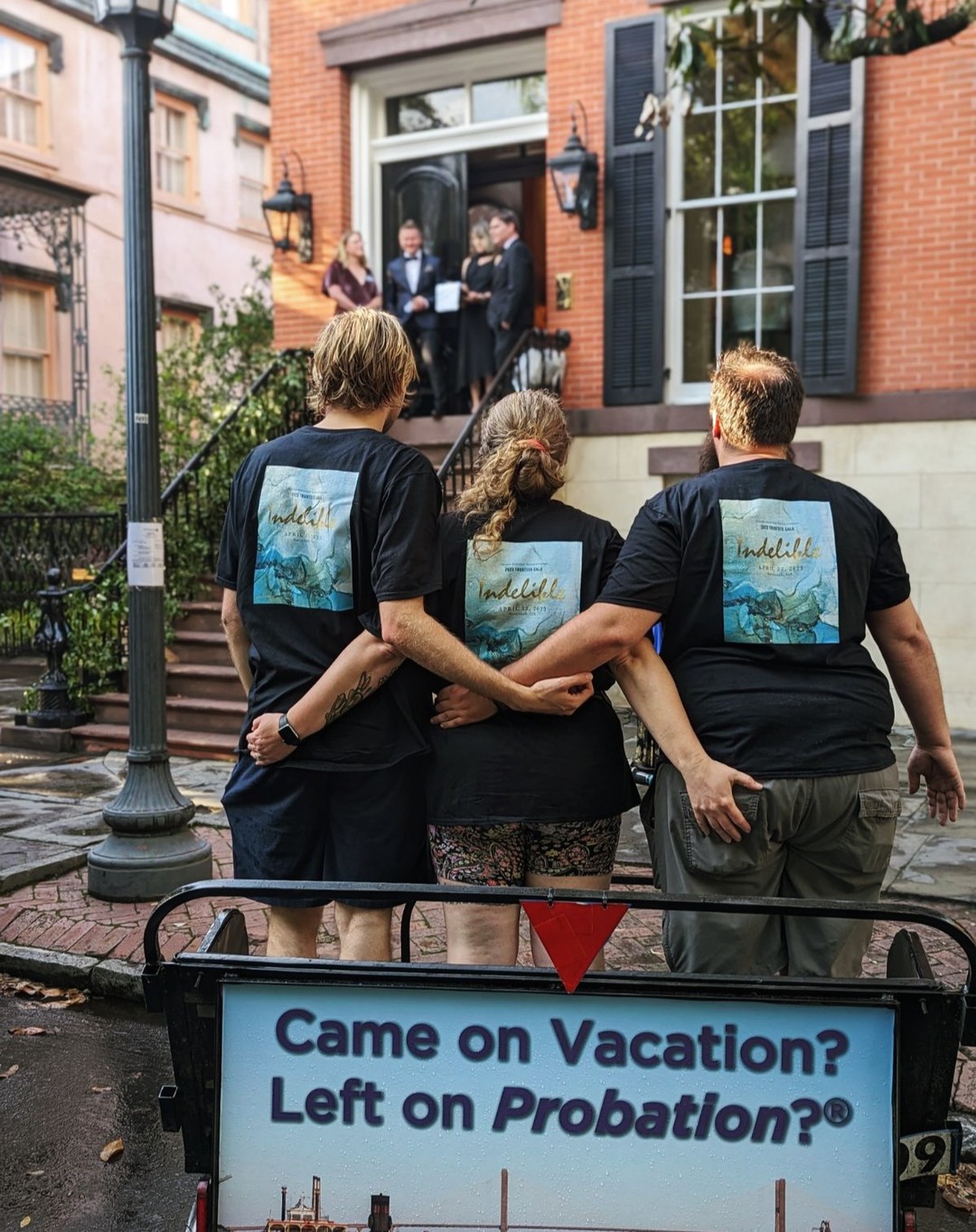 No caption needed! 👏😂
#cameonvacationleftonprobation
#savannahpedicab #pedicabfun #pedicablife #SPC #savannahbiketaxi