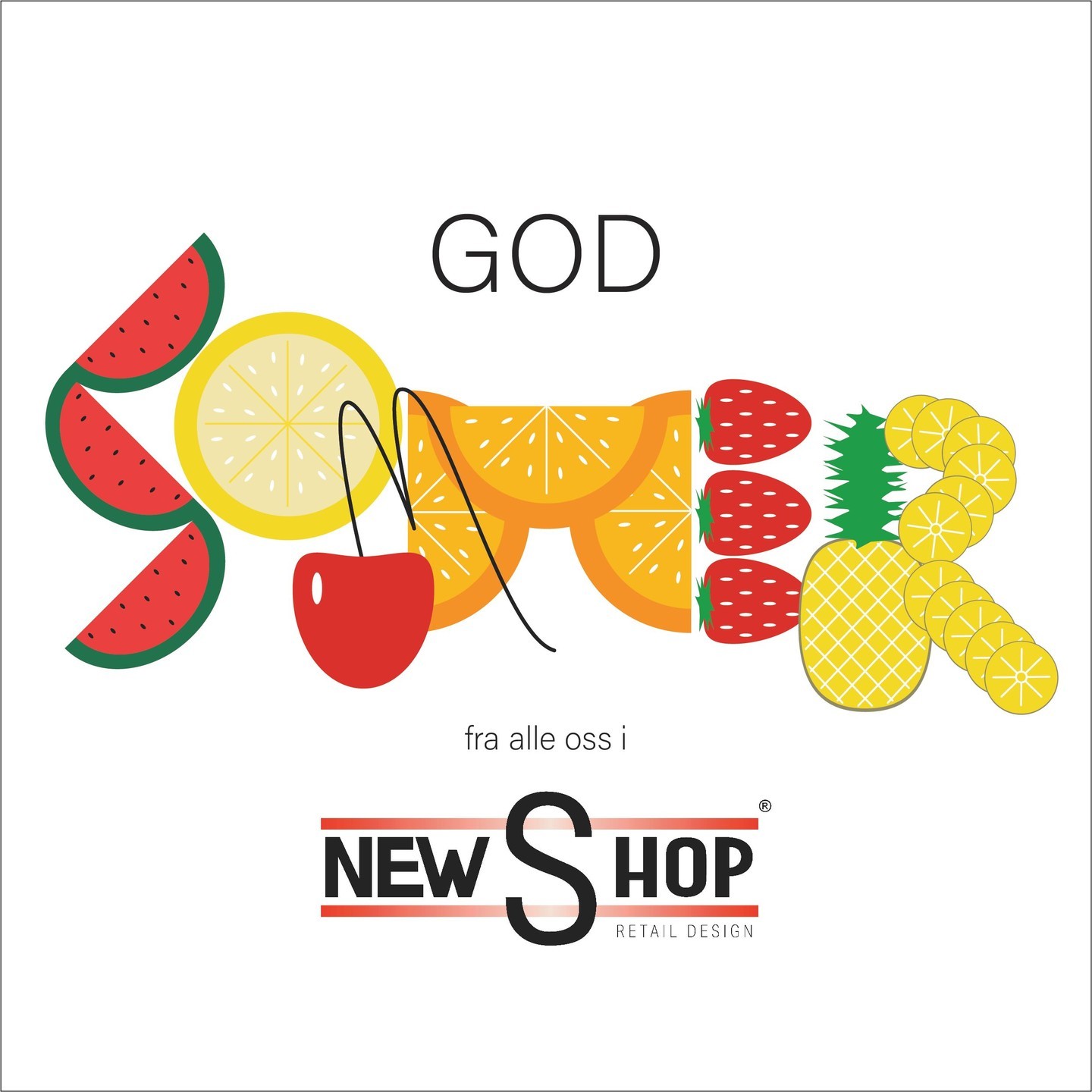 🌞✨ Sommerhilsen fra New Shop! Nyt solen og ta vare på hverandre.
Vi holder stengt i uke 28 og uke 29, men er tilbake og klare til å hjelpe deg med dine prosjekter etter ferien. Ta kontakt for en uforpliktende prat! 🌿
www.newshop.no | post@newshop.no