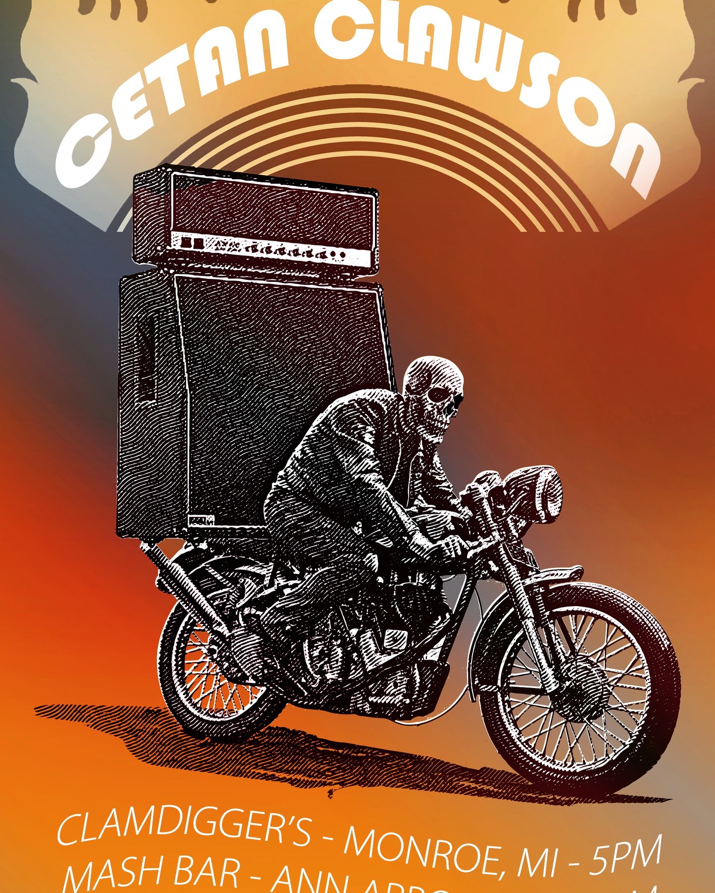 Busy weekend ahead! Sat 6-24 we're at Clamdigger's in Monroe at 5pm and also Mash Bar in Ann Arbor at 10:00pm!