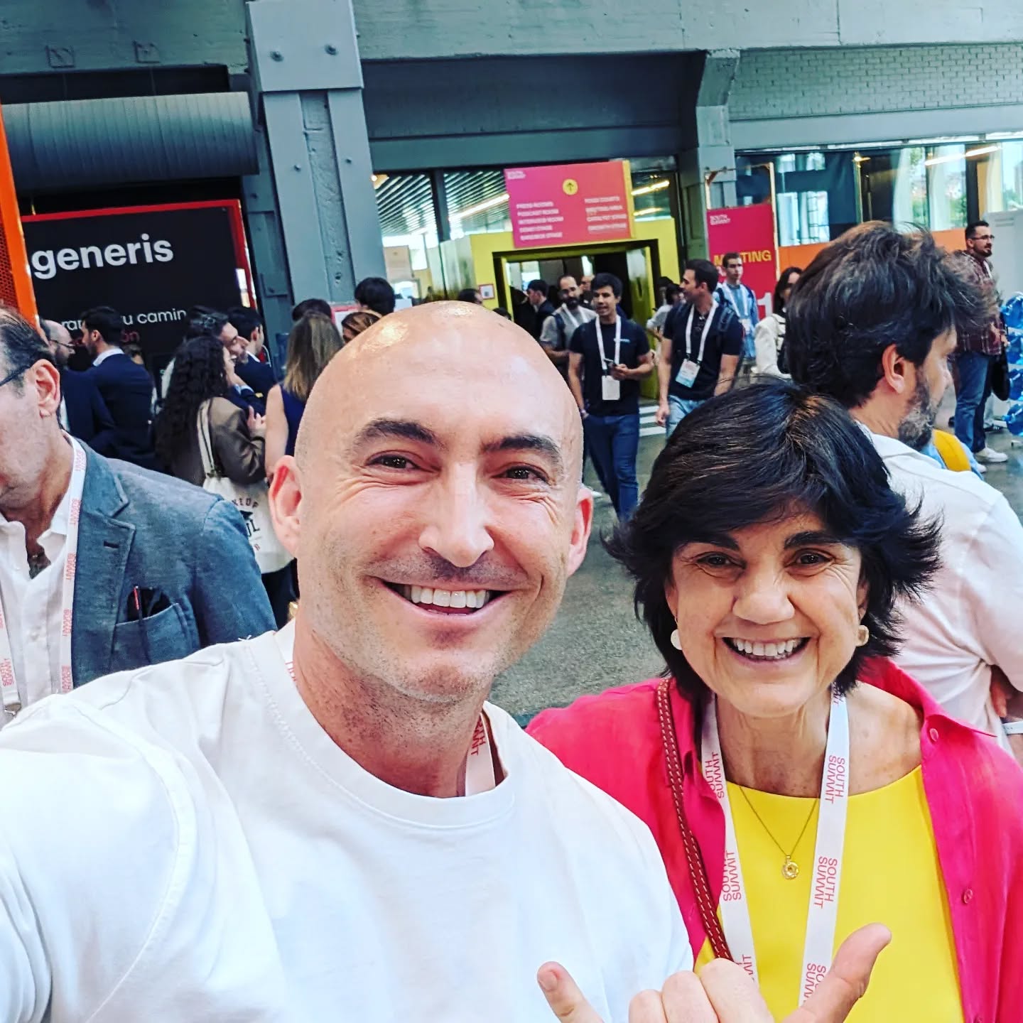 Thanks María for bringing the entrepreneur spirit to #Madrid one year more. #southsummit24