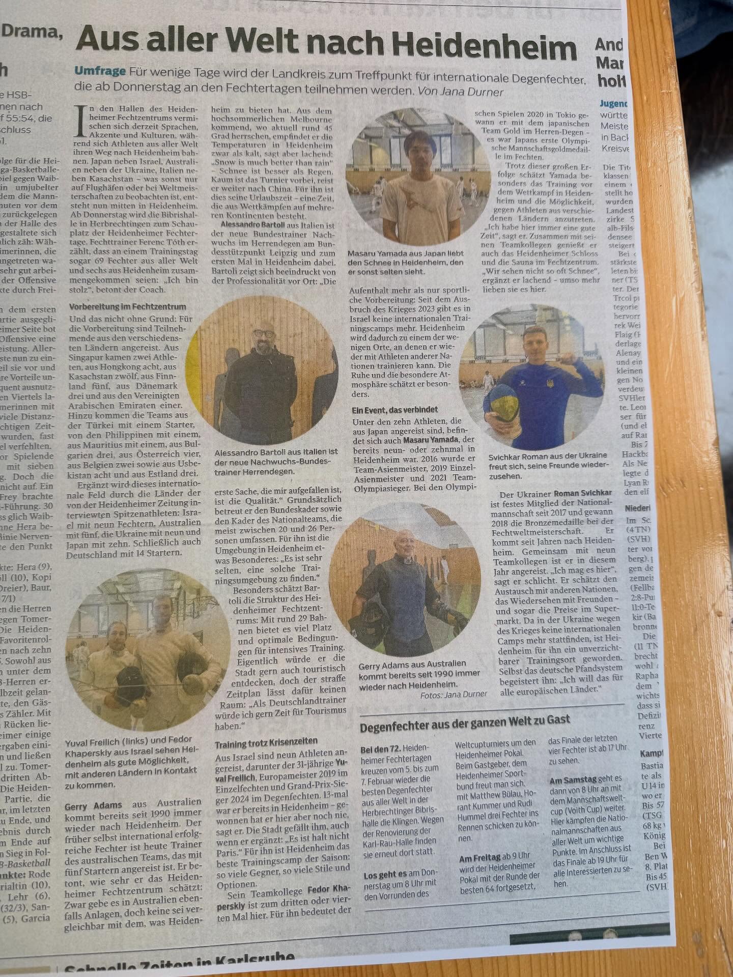 Heidenheim camp completed