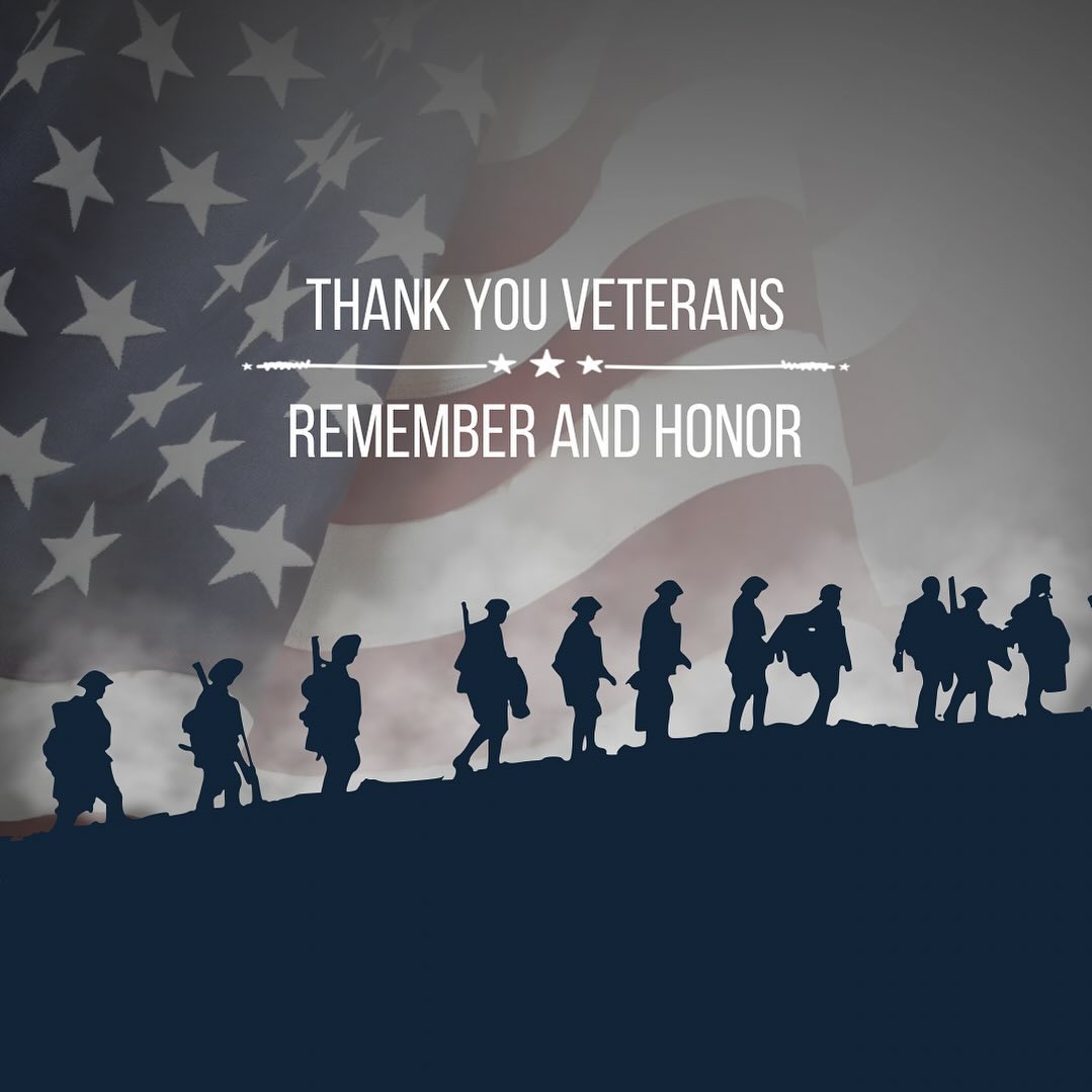 Today we salute the brave men and women who have served our county. Take a moment to remember and honor 🇺🇸