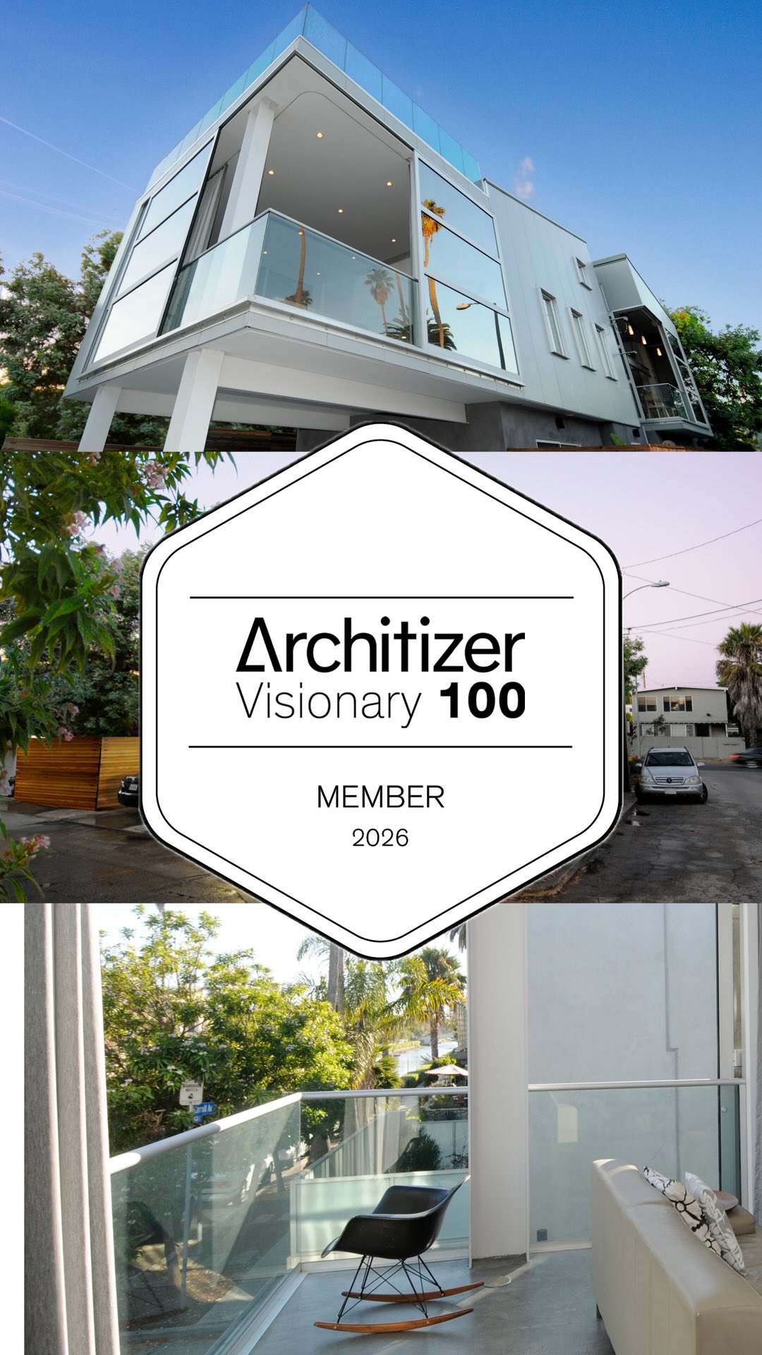 We’re honored to be named to the Visionary 100, Architizer’s curated list recognizing influential studios and creators shaping the future of architectural storytelling.
Team Photo: @liana.vision
@architizer
#architecture #residentialarchitecture #losangelesarchitect