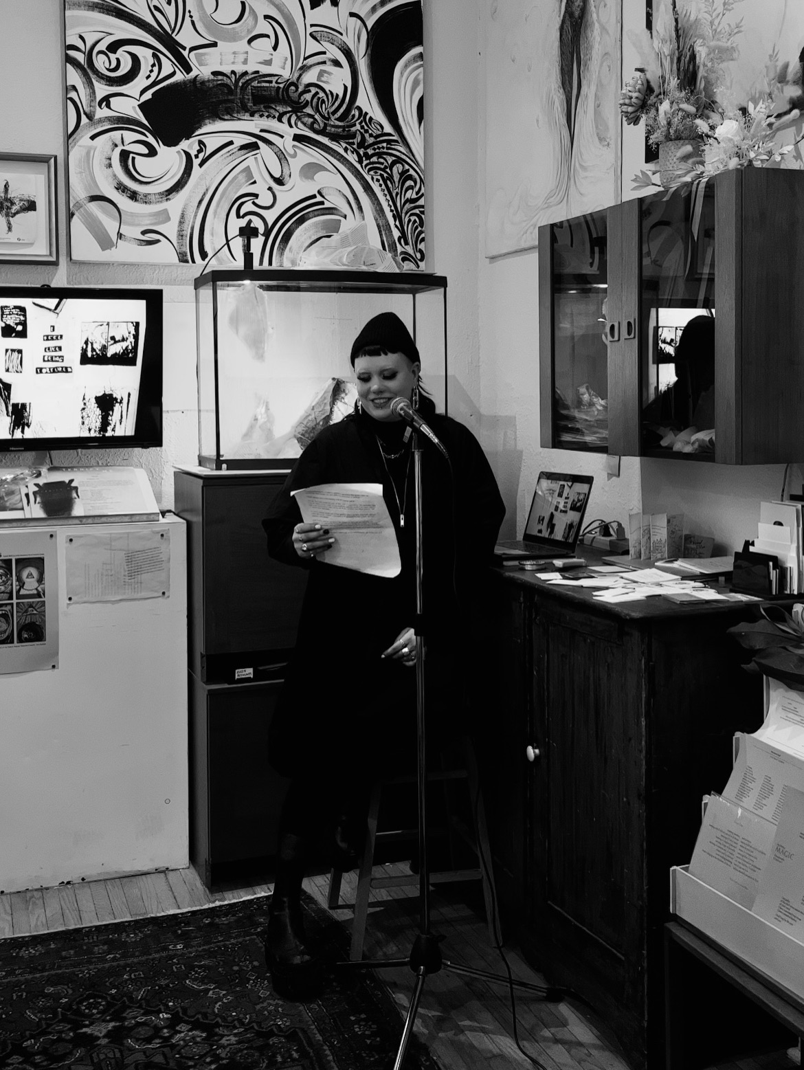 Thank you to everyone who came out to the BE/HEALING reception at Someone Editions!
It was wonderful to present Olivia Mae Sinclairâs work and see visitors engaging with the pieces, physically and emotionally đ¤
A huge thank you to @oliviamaesinclair for creating such incredible work and for being so involved in every step of the process, and to @designtofestival for supporting the exhibition.
For those who missed it, there are still pieces available for purchaseâDM us or visit our website to arrange a studio visit (link in bio)!
#DesignTO #DesignTO2026 #torontotextiles #fiberart #screenprinting