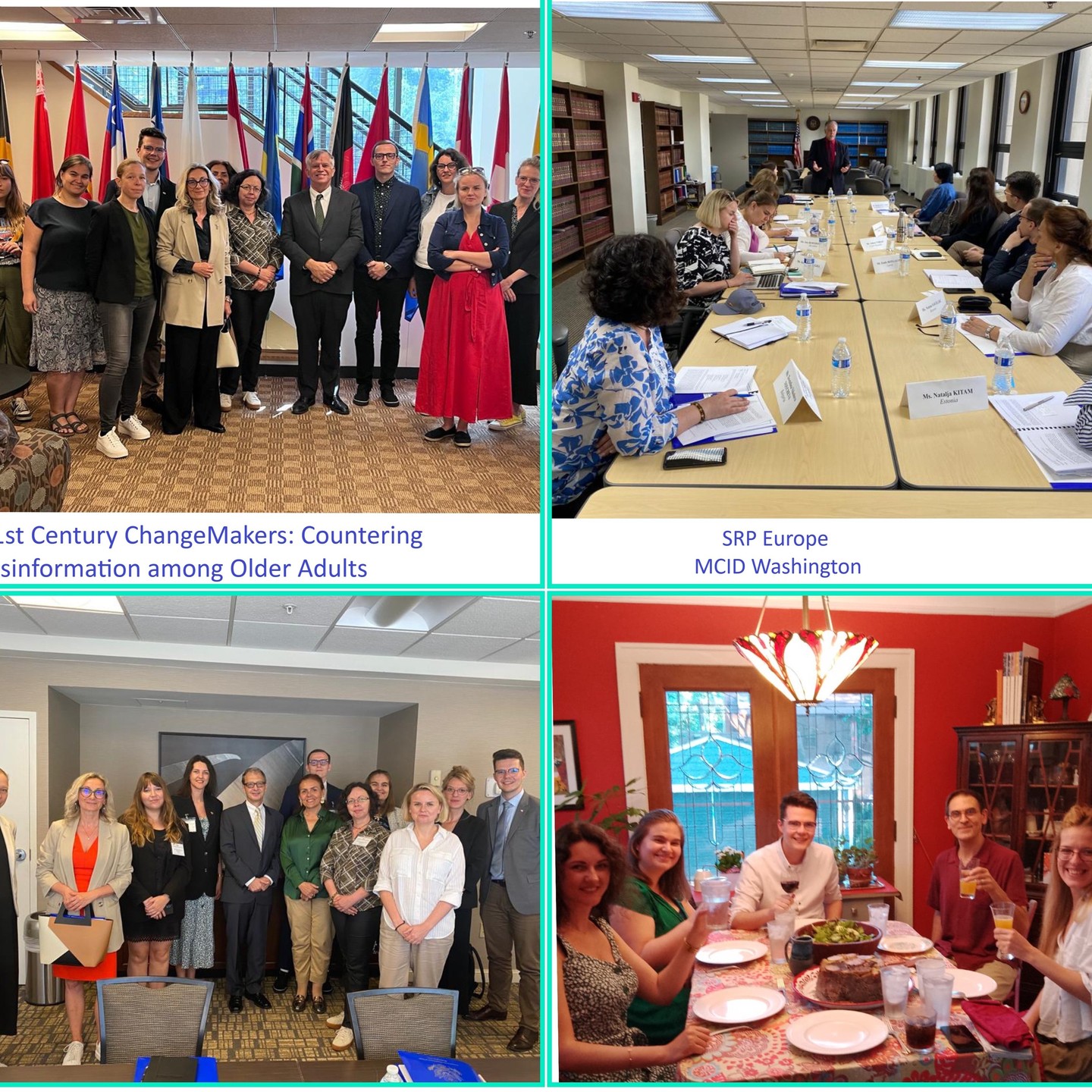 One of MCID's latest #IVLP projects, "21st Century ChangeMakers: Countering Disinformation among Older Adults," has wrapped up with resounding success! 🙌
MCID Washington hosted this dynamic group of multidisciplinary professionals hailing from Europe, representing governments, private sectors, and academia, embarked on an eye-opening journey across the United States. They explored not just Washington, D.C., but also ventured into Detroit, MI, Austin, TX, Tampa, FL, and Boston, MA.
Throughout their incredible journey, they engaged with federal, state, and civil society representatives, gaining insights and forging connections. Plus, they didn't miss out on experiencing the rich tapestry of American culture through numerous cultural activities!
The group explored the pressing issue of disinformation, particularly among senior citizens. They examined innovative approaches and delved into education initiatives available to older generations, leveraging resources from libraries, senior centers, academic institutions, and more.
We're eagerly looking forward to witnessing the future endeavors of this exceptional group! 🤝🚀
Global Ties Detroit GlobalAustin World Partnerships WorldBoston
#ExchangeOurWorld #exchangematters
