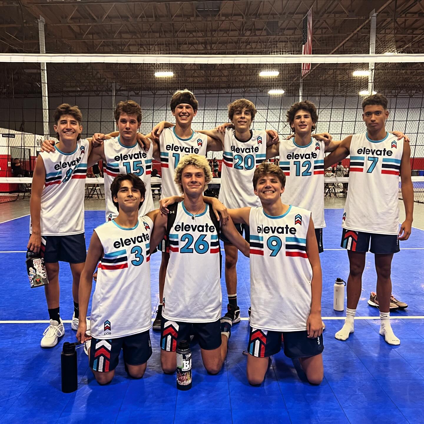 So it begins…the Elevate HS boys team kicked off their season this weekend with a strong 2-1 showing at the local Seaside Tourney #1! Great games vs Point Break, East County Aces and ECVBA 18-1s!
Congrats to Tourney MVP and team captain Kayden Montoya who led his team in kills. #elevatevb