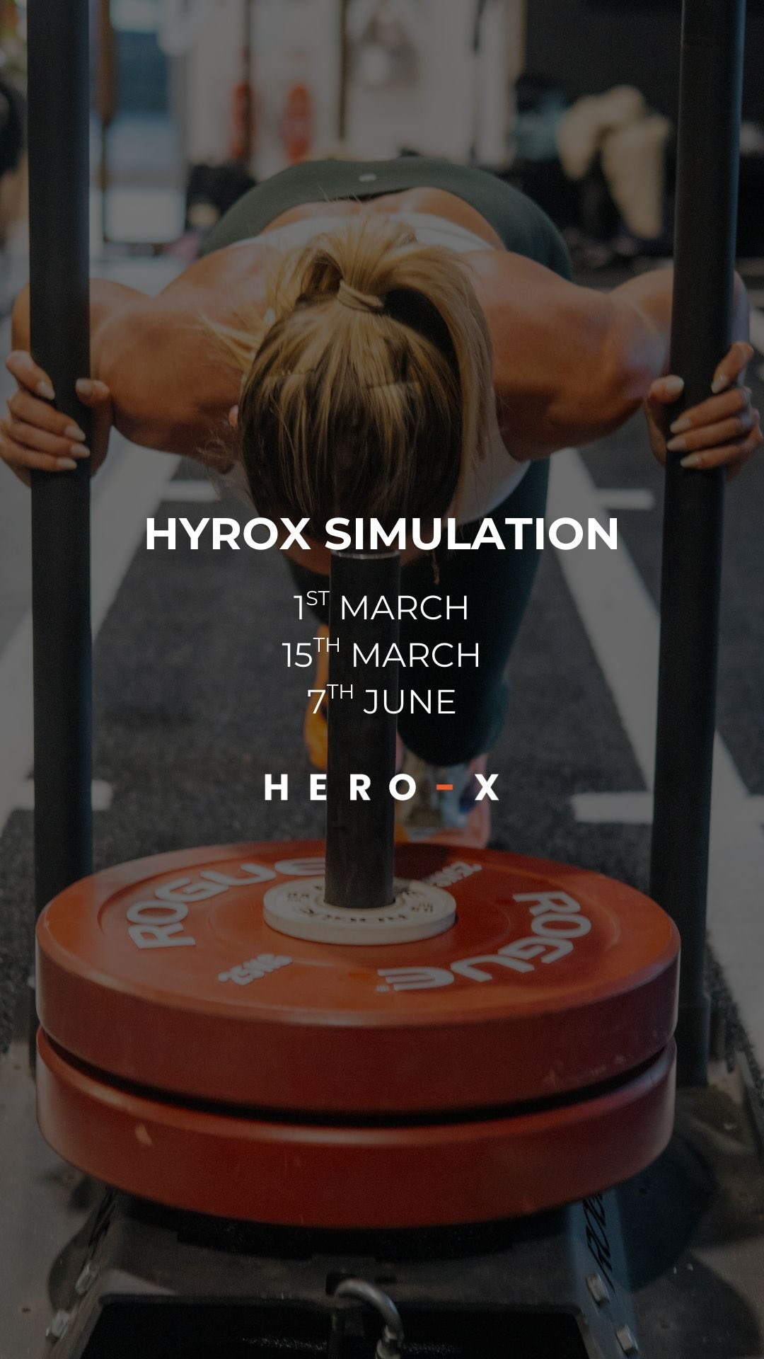 The 2026 HYROX calendar is kicking off and we’re hosting our first HYROX Simulations, and it’s the perfect way to try HYROX in a fun, supportive gym environment 🙌
What’s a simulation?
Think of it as a practice race. You’ll move through the HYROX-style workout, at your own pace, so you can learn how it all works before race day. No big crowds, no pressure!
Pairs categories:
📅 1st of March, 15th of March and 7th of June
💪🏻 Female - Open & Pro
💪🏻 Male - Open & Pro
👫 Mixed / Same Sex Doubles
👏🏼 Open to members and non members
Whether you’re brand new to HYROX or just want to build confidence, this is a great place to start!
Sign up via WODboard 👏🏻 Timetable linked in our bio!