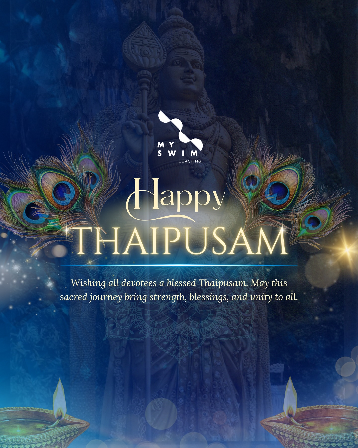 Happy Thaipusam! ๐ชถ๐ฑ
Wishing everyone a blessed day filled with hope, strength and positivity๐๐
Vel vel Muruga! ๐๏ธ
#Thaipusam #HappyThaipusam #MySwimCoaching