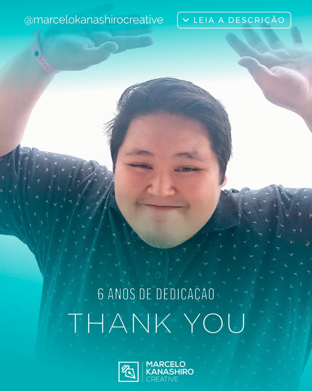 🥳 Ewww, é isso mesmo! Completei 6 anos de muitos atendimentos, parceiros e projetos criados. Foi e continua sendo uma grande aventura cheio de desafios e com muitas inspirações, muitas histórias e momentos felizes.
.
Obrigado a todos que me deram a oportunidade e acreditaram em mim, e as inumeras indicações! Acreditam que até hoje só trabalhei com clientes que vieram de outros clientes?! É algo a ser comemorado mesmo.
.
Gratidão! E que venha mais 6 anos de muito mais desafios e oportunidades. 🤩