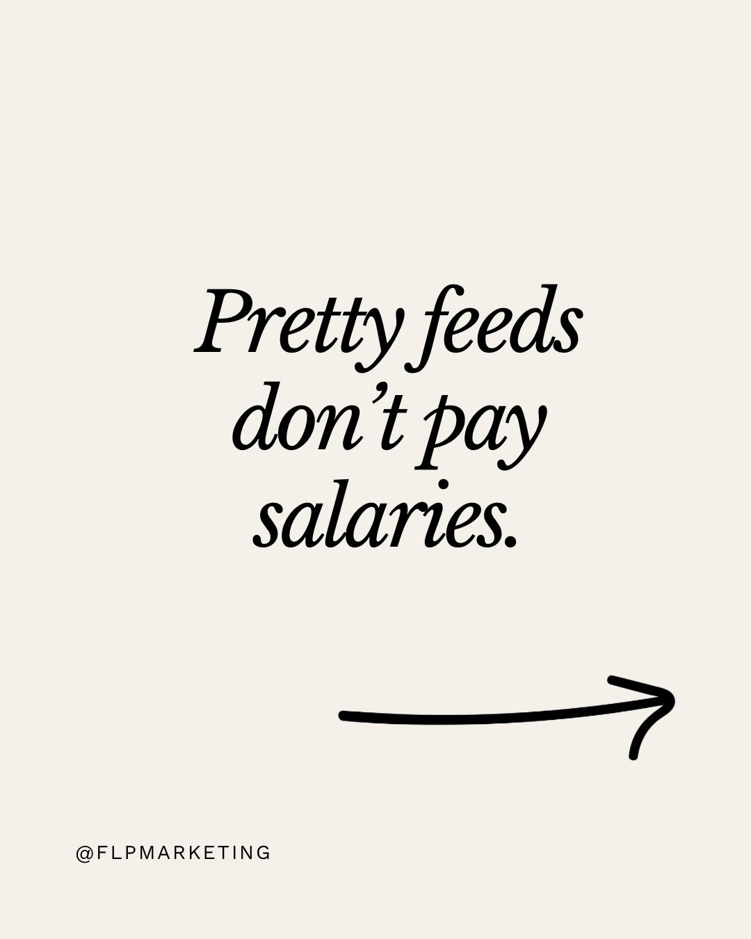 Pretty feeds don’t pay salaries.
We work with brands that are ready to move past surface-level marketing.
#FLPMarketingGroup
#MarketingStrategy
#BrandClarity
#AgencyLife
#FounderOwned
