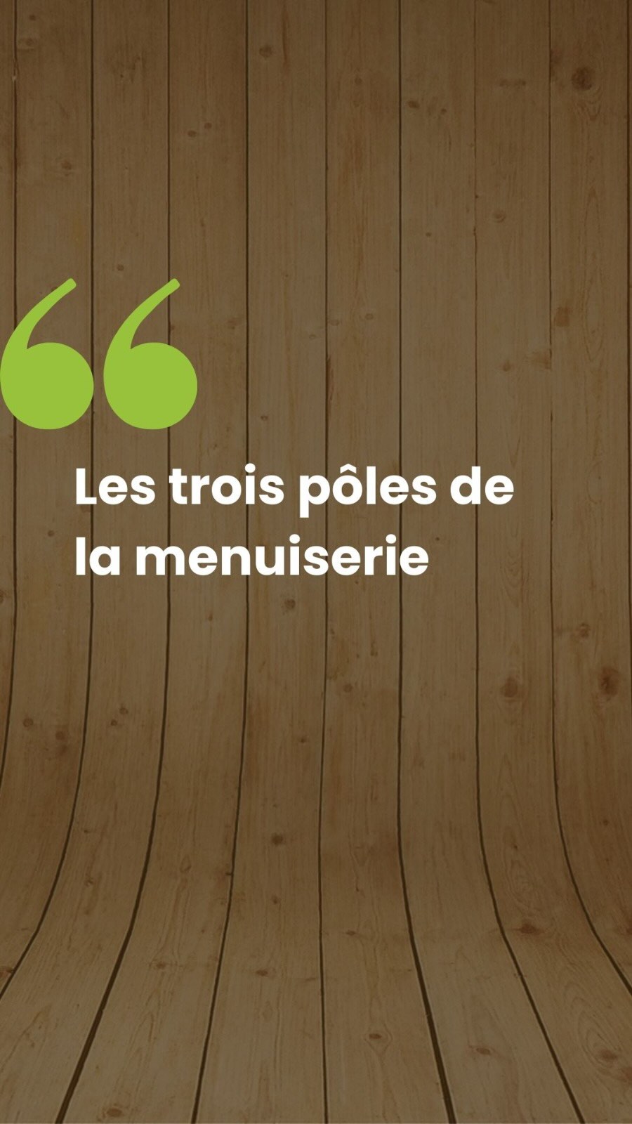 Chaque projet avance grâce à une organisation claire et un travail d’équipe solide.
Contactez notre menuiserie pour discuter de vos projets 🤎