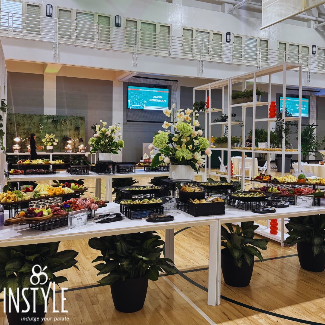 So grateful to be part of moments like these. ✨
We recently had the honor of catering the 30th Anniversary of the Wellness Centers at the University of Miami, and what a celebration it was.
We transformed the wellness center gym into a fun, elevated reception space, turning an everyday venue into an unforgettable experience. From thoughtfully styled stations and vibrant charcuterie displays to fresh, elegant bites and lush greenery, every detail was designed to reflect wellness, connection, and celebration.
For us, it’s never just about serving food—it’s about creating moments, atmosphere, and lasting impressions.
Thirty years of supporting student health and well-being is something truly special, and we’re proud to have helped bring this milestone to life through flavor, design, and hospitality.
Thank you to the incredible UM community for trusting InStyle to be part of such a meaningful occasion. Here’s to many more years of celebrating together. 🧡💚
#InStyleCatering #UMWellness #EventDesign #TransformingSpaces#miamicatering