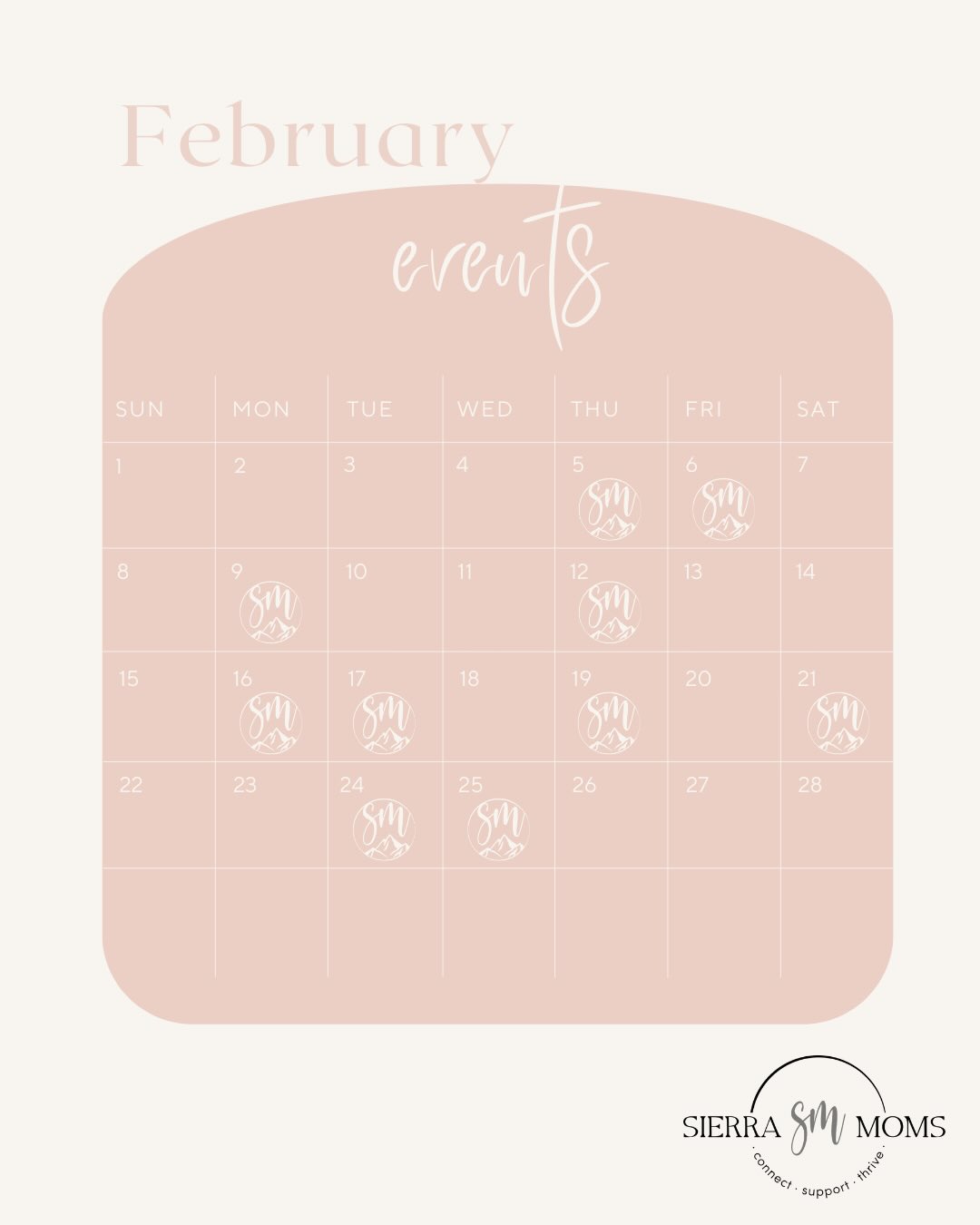 This Valentine’s Day, treat yourself to connection 💕 February is full of ways to gather—moms’ nights, sweet Valentine’s crafts, cozy book club chats, fire station tours, and coffee playdates & walks. Motherhood is better together, and we’d love to have you join us! 💖