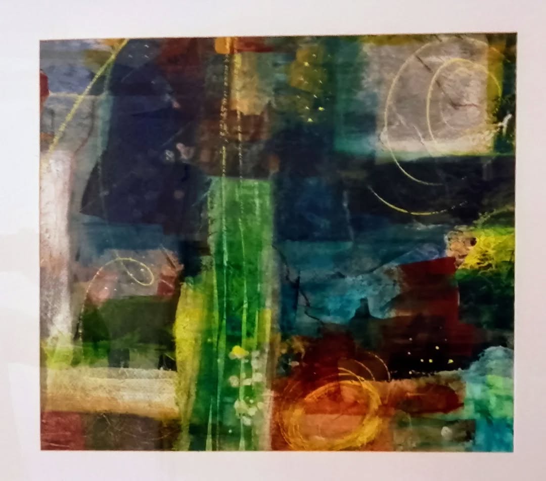More playing, love this as it is as cropping smaller means some lush marks are lost...
#reflectionsontime #newdirectionopeningup #markmaking #colour #abstractpainting #abstractart #abstractexpressionism #welshartists #