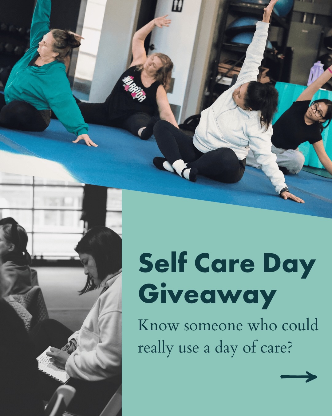 Self Care Day was created as a space to slow down, release stress, and reconnect with yourself in a supportive, compassionate environment. And at the same time, I know that access to spaces like this isn’t always easy or available to everyone.
That’s why I’m so grateful to be offering two gifted tickets to Self Care Day, generously sponsored by Dr. Anna Winner of Whitemud Crossing Chiropractors, @yourkidschiro.yeg.
These tickets are intended for someone who might otherwise experience barriers to access. Someone who could really use a day to be cared for, supported, and held in community. And yes, that someone can be you.
If someone came to mind as you’re reading this, I invite you to nominate them by filling out the short form linked in my bio. All nominations will be kept private and received with care.
Recipients will be selected and contacted via email on February 15th and February 21st.