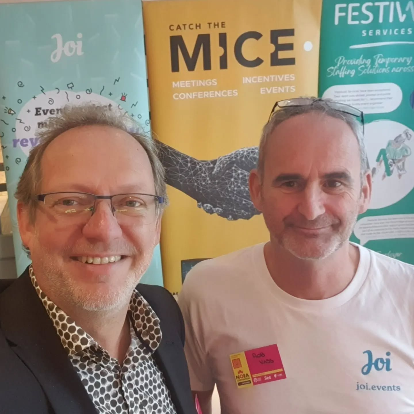 Such a pleasure to be at the NOEA conference today with out friends at @joi.events. Loads of interest in our festival planning software. DM for more details