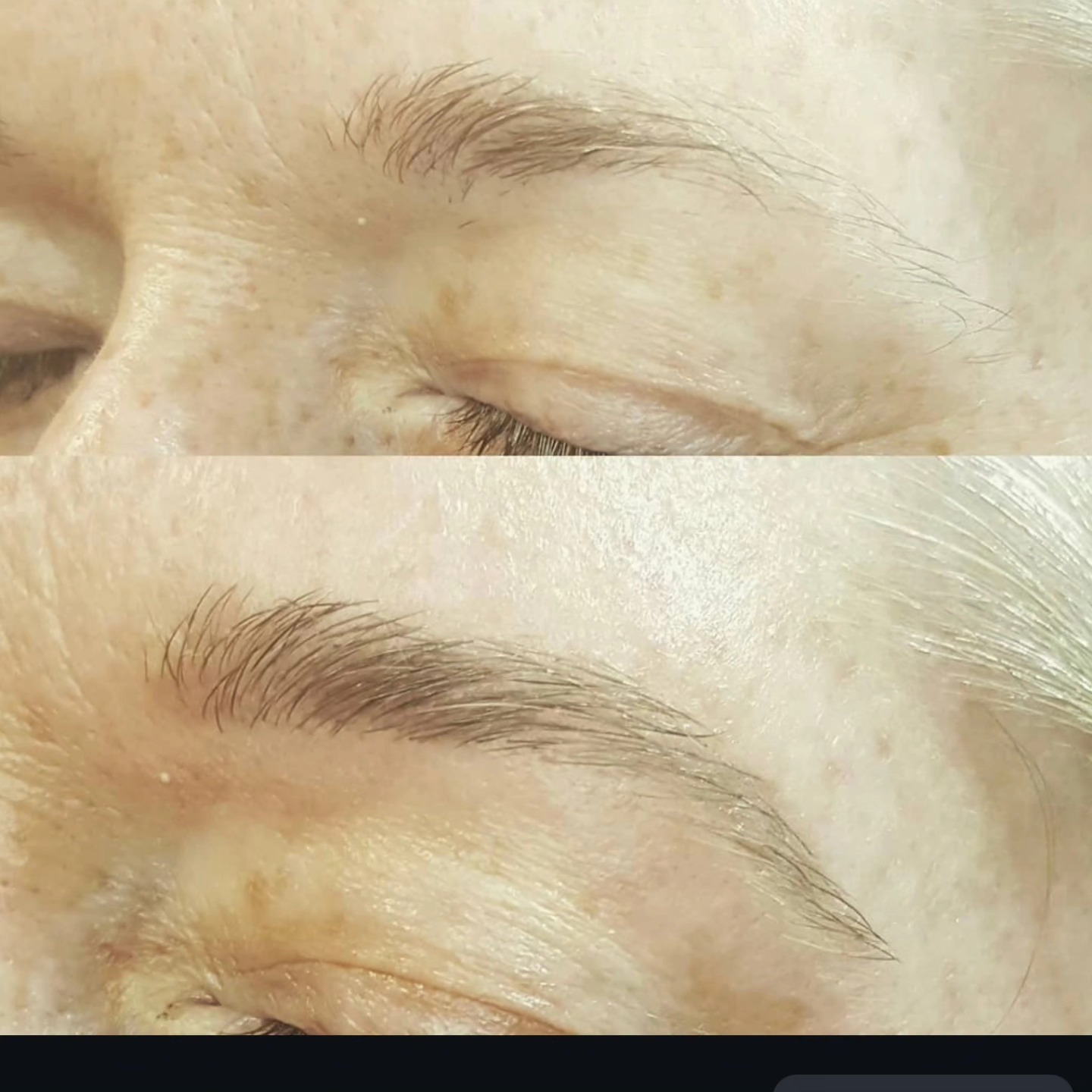 I hear every day, "Oh I don't have enough hair to do anything with." They may be blonde, but the hairs are there!! Sometimes all you need is a good shape and tint. I hand-mix every brow tint specifically for you and tint before I wax. After tinting, I will map your brows finding the shape that fits your face best! To make your appointment, link is in the bio!!
#eyebrowwaxing #hiramgeorgia #waxandtint #beforeandafter #dallasga #powdersprings #villaricca @paintedrootshairsalon