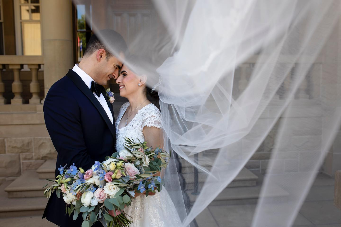 I know it’s hard to believe, but the perfect veil photo doesn’t just magically happen! Behind every amazing veil photo is a second photographer or wedding planner holding the veil and running away or getting photoshopped out!
A year later, this is still one of my favourite photos!
Happy first Anniversary, Saba and Andreas! @sabasway
Photographer: @laurenhannahphoto
Flowers: @fabloomosity
#weddingveil #weddingphotoideas #weddingphotos #brideandgroom #weddingplanner #weddingcoodinator #edmontonweddingcoordinator #lifeofaweddingplanner #weddinginspo #weddingdaydetails #weddinginspiration