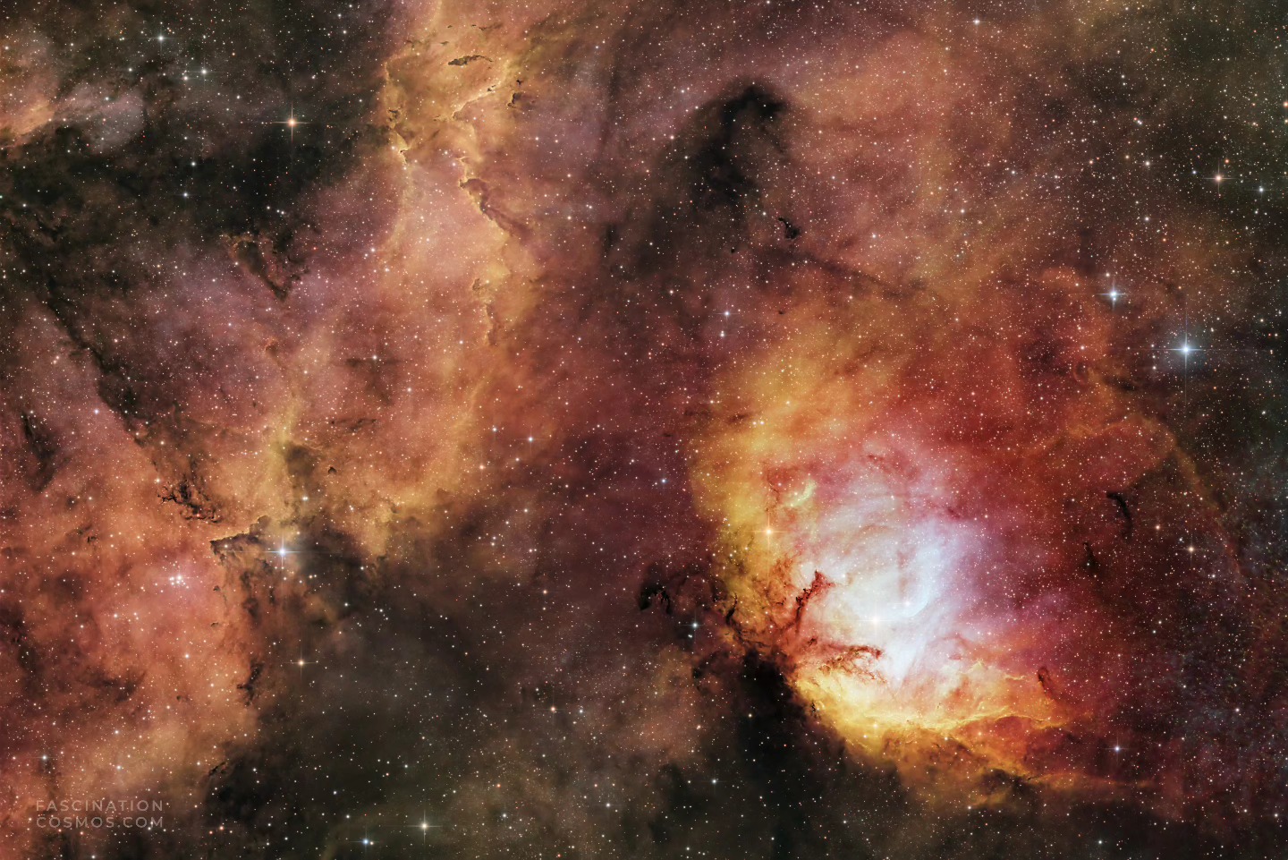 Tulpennebel SH2-101
Wie eine riesige, kosmische Neonröhre erstrahlt der Tulpennebel - exakte Katalogbezeichnung: SH2-101 - im All. Diese rotleuchtende H-II-Regionen sind riesige Gasmassen, Brutstätten neuer Sterne. Sie sind das Ergebnis junger, energiereicher Sterne, die den Nebel mit UV-Strahlung geradezu „bombardieren“. Die Wasserstoffatome verlieren dabei ihre Elektronen, fangen sie wieder ein – ein Prozess, bei dem auch hier das charakteristische rötliche Licht dieses Emissionsnebels frei-gesetzt wird oder besser wurde, da dieses Licht ja bereits vor 6000 Jahren seine Reise zu uns begonnen hat.
Aufgenommen in meiner Gartensternwarte mit dem Lacerta Newton 12", 1200mm, f/4, QHY268M Monokamera mit 7 Filtern, QHY OAG-Nachführung mit ASI-174MM-Mono-Nachführkamera und mit einem SestoSenso2-Fokusser, alle auf einer Celestron CGX montiert. Belichtet mit 34 Schmalbandaufnahmen zu je 600s, 16 LRGB Aufnahmen mit je 120s, in Summe etwas mehr als 6 Stunden Aufnahmezeit. Mit Astro Pixel Prozessor, Pixinsight, Adobe PhotoShop verarbeitet.
Bitte gerne meine Post weiterleiten ! Jedwede andere Art von Kopien oder Nutzung nur mit ausdrücklicher Erlaubnis des Copyright Inhabers. Bestellung von Kopien und Bildern gerne unter https://photo-portal.shop/profiles/fascinationcosmos.com/#/ oder per Nachricht an mich.
#fascinationcosmos #faszinationkosmos #franzrettenbacher #astrophotography #astrofotografie #astrophoto #astrofoto #deepsky #astronomie #astronomy #amateurastrophotography #qhy268m #CelestronCGX #deepspace #SH2-101 #Tulpennebel #tulipnebula