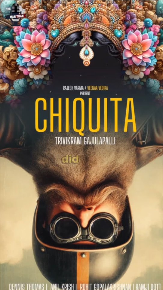 Who is Chiquita to the filmmaker?
The complete movie is now live on YouTube. Head to the Veenaa Vedica channel and witness a cinematic experience that speaks to the soul.
Movie link: https://youtu.be/pJTBu-TQz8o
