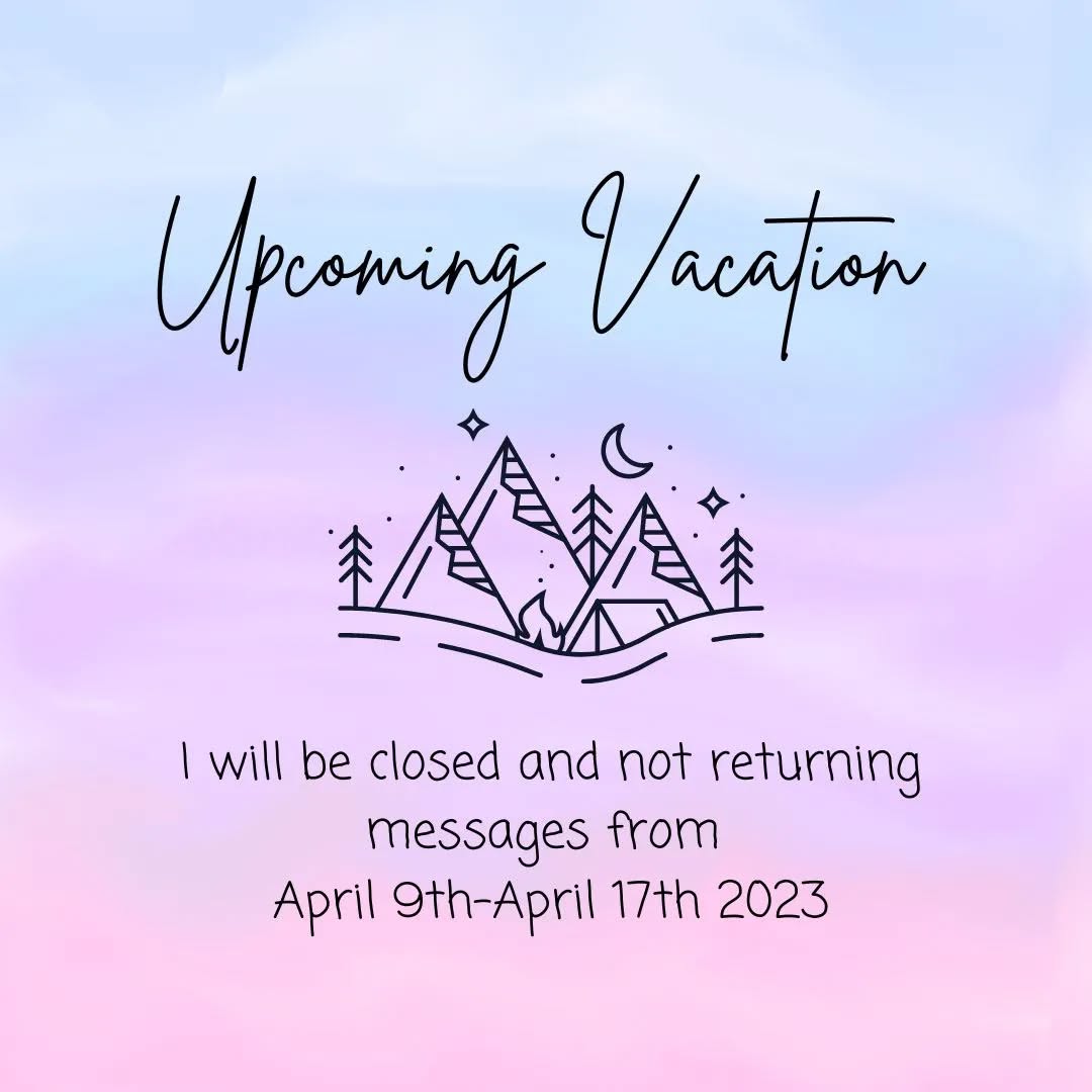 Our spring break National Park adventure is almost here! 🎉
The last day to book a delivery order or service is April 7th with the last day of fulfillment being April 8th.
I am open extra hours on the 8th for those last minute Easter orders or house preparations but as always schedule slots are first come first served.
(If you're ordering for 🐰 baskets though I recommend fulfilling those this coming week as store inventory is diminishing)
I am open again on April 18th to return messages and will allow same day orders that day.