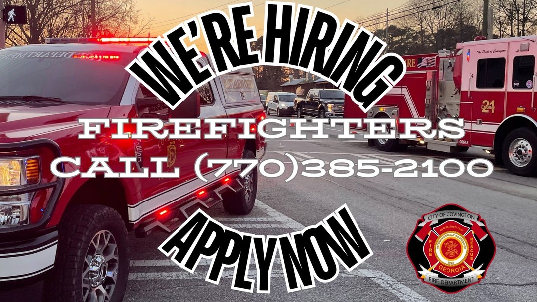 Are you tired of doing the same old, day after day? Have you ever thought about starting a new career where everyday is different? Come join the fire service, now accepting applications. Fill out the application in our bio, print, and turn in to HR at City Hall.