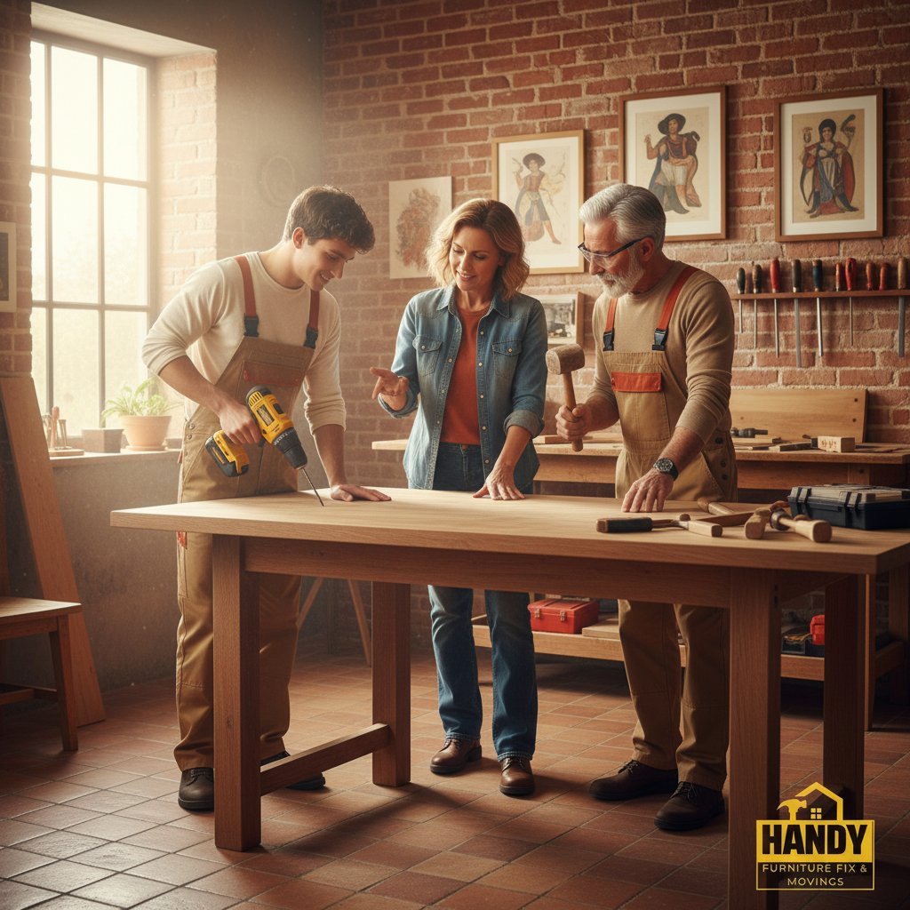 Built on generations of craftsmanship and care. What happens when tradition meets modern living? Discover the story behind Handy Furniture Fix—a woman-led family business blending Italian roots with Dallas pride. Experience expert assembly and moving, all under one roof. Call or txt for information 945 2574916 or whatsapp. Hablamos español. #furnitureinstallation #dallasmetroplex