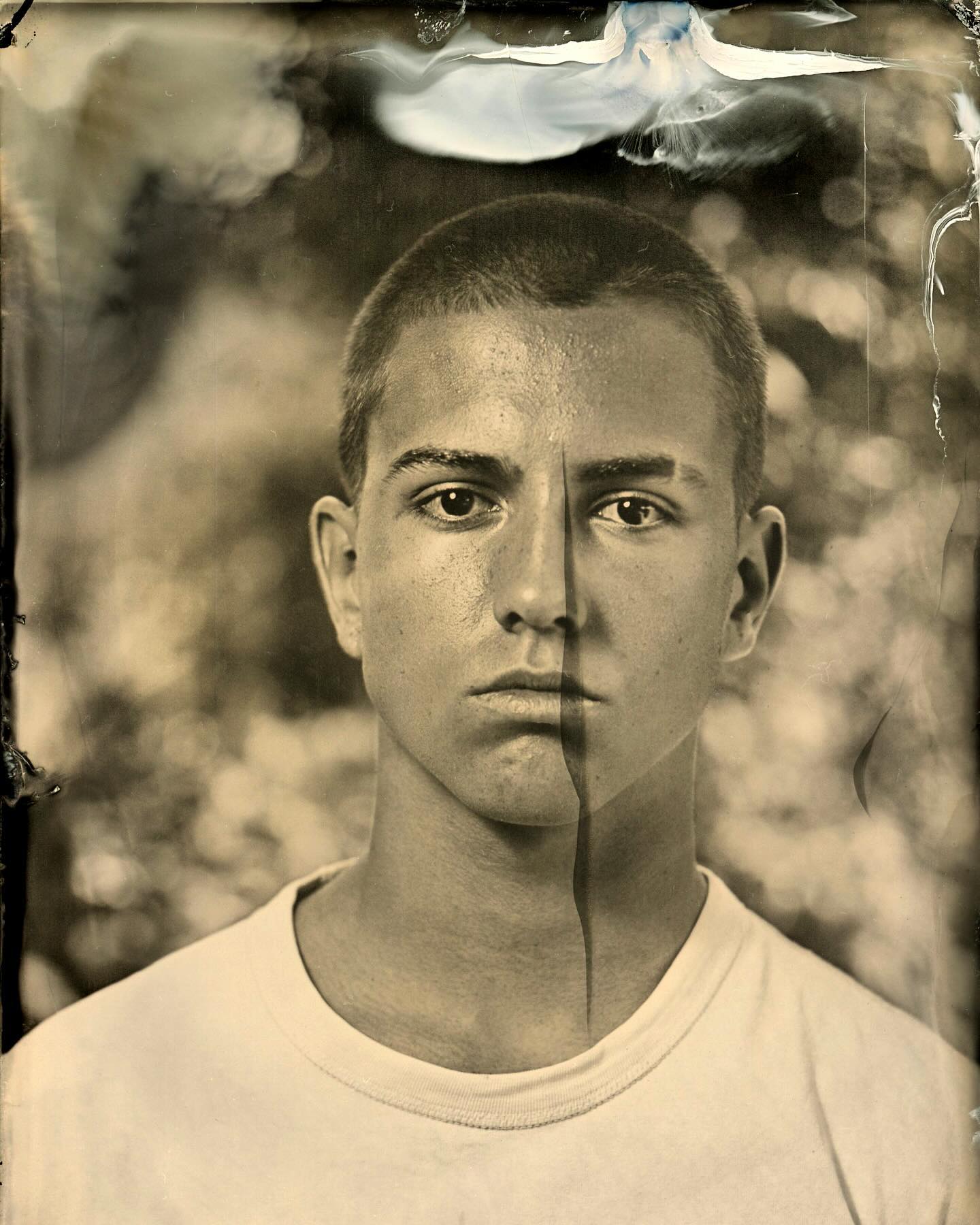 Collodion Wetplate Portrait by WvdH.#ruthbernhard #divisionismo #rimelneffati #mariogiacomelli #miranedyalkova #editfromthesoul #blurwillsavetheworld #bpa_arts #francescawoodman #solarpunk #internationalgeneva #100heads #margaretbourkewhite #lausanne