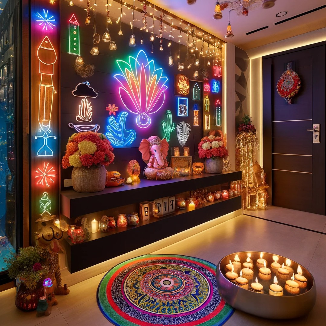 Diwali Decor Guide – Get Festive, Get Funny! 🪔✨
Step 1:
💥 Light Up with Firecracker Fairy Lights
Why deal with noisy firecrackers when you can hang these sparkly, firecracker-shaped fairy lights? Silent, stylish, and explosion-free. 🎇
Step 2:
🦸♂️ Bless with Ganesha Neon Glow
Bring in blessings and coolness. Lord Ganesha’s never looked so bright—literally. He’s here to keep your home glowing and your vibe holy. ✨
Step 3:
🦋 Stick on Rangoli, Win at Life
No messy powders, no back pain. Just peel, stick, and watch everyone admire your “effortless” rangoli skills. You crafty genius, you. 🌟
Step 4:
🌼 Pimp Your Door with Peacock Toran
Let your door scream "royalty" with this metallic peacock toran. It’s like rolling out a red carpet but, you know, for Diwali. 🦚👑
Step 5:
🕯 Keep It Classy with Floating Candles
Nothing says “fancy” like candles that float. Just keep them steady (no one wants a soggy disaster mid-celebration). 🌸🕯️
Step 6:
🎶 Sync Your LED Lights to Music
Light show, meet dance party. Sync these lights to your playlist and let your Diwali celebration become the hottest rave in town. 🕺💃
Step 7:
🌿 Roll Out an Eco-Friendly Rangoli Mat
Lay it out, toss some flowers, and take credit for the world’s fastest (and eco-friendliest) rangoli. 🌀💁♀️
Step 8:
🐘 Illuminate with Elephant Lanterns
Why stop at lights when you can have elephants? Let these lanterns light up your space while making your decor wild and wonderful. 🐘💡
Step 9:
💡 Make a Statement with Neon Nameplates
Your entrance has never been so cool. Let your personalized neon sign do all the talking. Who’s the coolest house on the block? Yep, it’s yours. 🌟
Step 10:
🍬 Smell Like Diwali Success
Sandalwood, marigold, and success. This scent diffuser will make your house smell like a festival while hiding the smell of firecrackers. 🍂🕯
Shop these quirky, festive items NOW!
Head over to our blog and turn your home into the hottest Diwali destination. Ready, set, glow! 💥 #diwaliglowup #festivaloflights #comfortcovedecor #shopnow