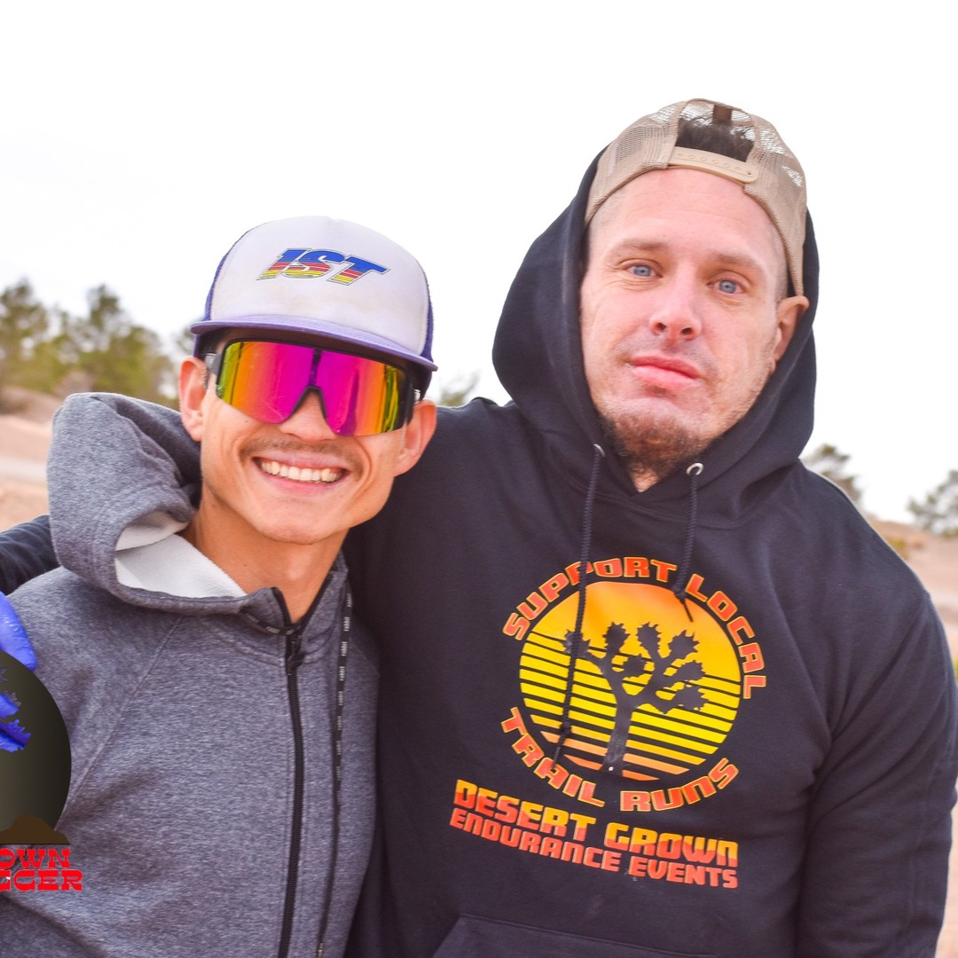 The weather was shit, but the stoke was alive and well in Boulder City this weekend! @lvtrailjogger #bootlegger50k