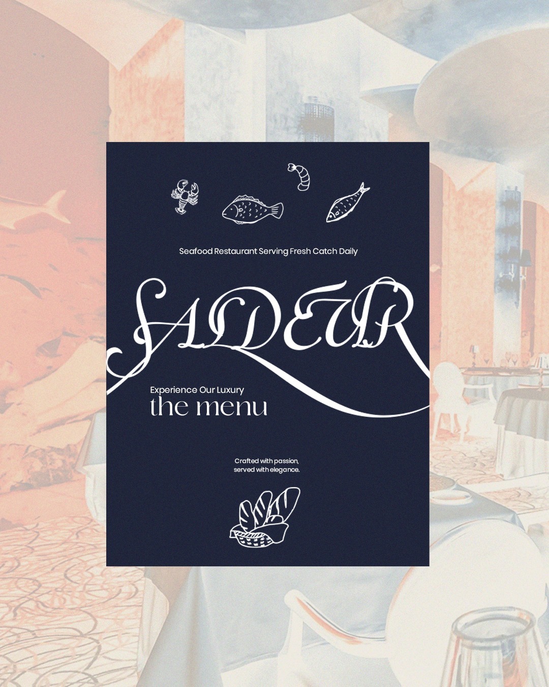 A refined dining experience where luxury meets exceptional flavor.
Let me know what you think about the design? 👀
#design #designer #logo #logodesigner #branding #brandidentity #art #designprocess #logoinspirations #restaurant #fish