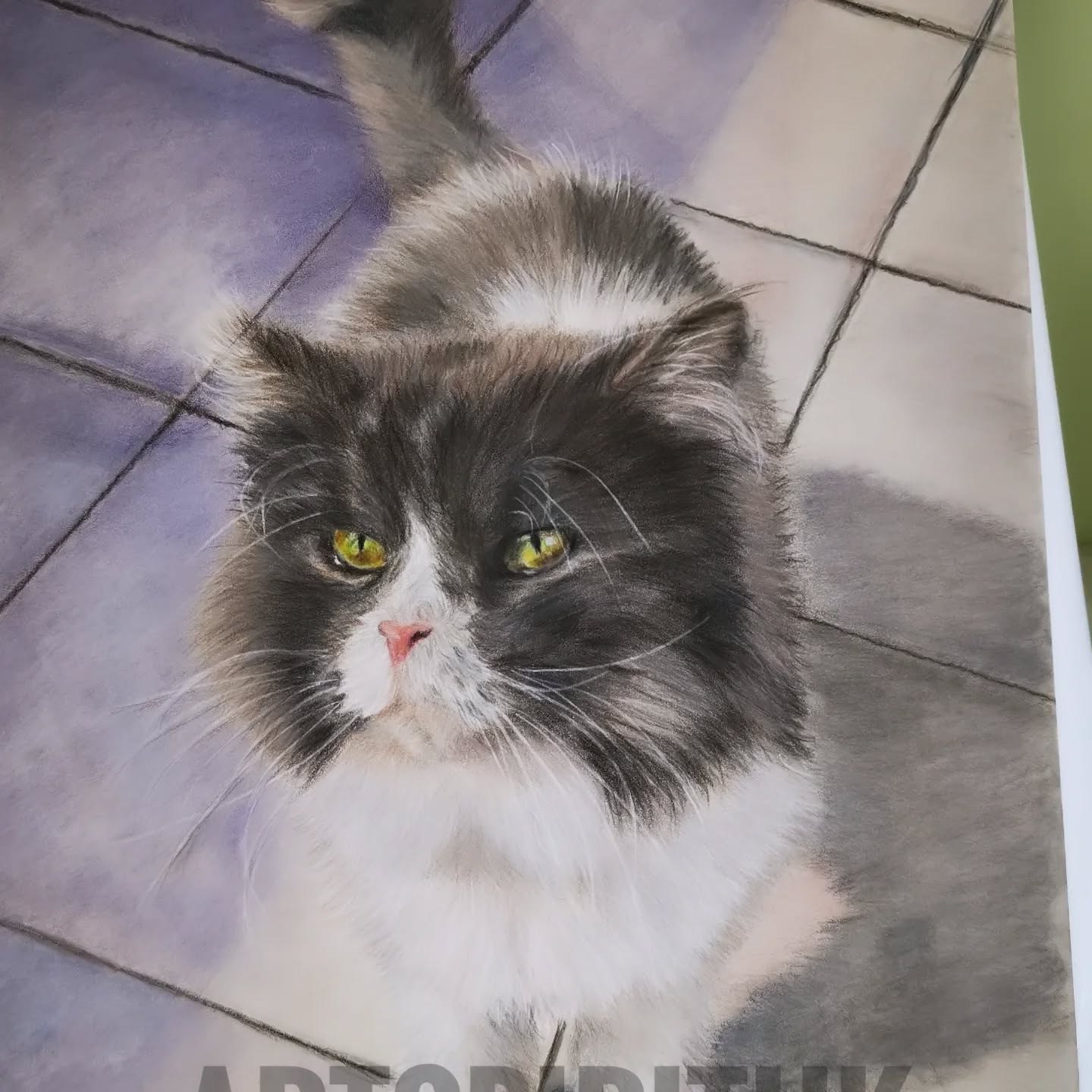 A beautiful new portrait done as a surprise present for Christmas. ❤️❤️