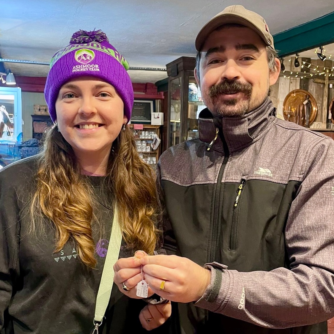 This is Amy and Al, two of our lovely regular customers here at The Antique Village.
Today they found something very special – a wedding ring for their big day in October.
While they were here, they also discovered some beautiful pieces to use as wedding decorations and favours.
We couldn’t resist capturing the moment.
Thank you for letting us share this post, and huge congratulations to you both @yamfarr @altroskex @postal.coastal
www.theantiquevillage.co.uk
#weddingring #congratulations #weddingshopping #weddingfavours