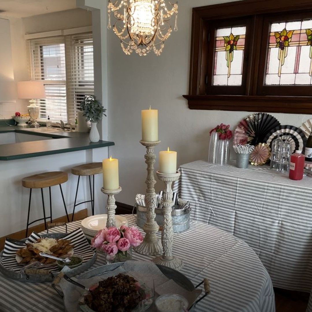 Thanks to everyone who came to our open house at 6442 San Bonita Avenue. It was a great time. The beverages and food were catered by Katie's pizza and pasta. It was amazing!!