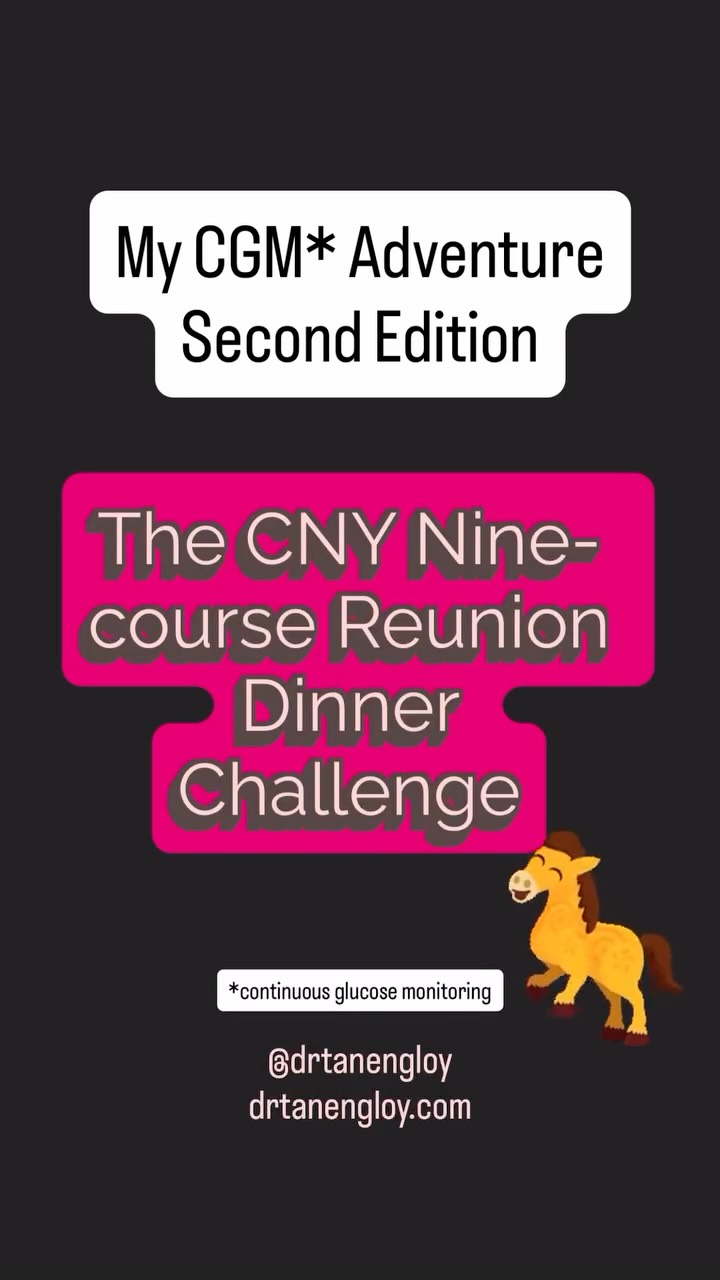 🍽️ Chinese reunion dinners can be a real challenge — especially for mums with GDM
Yesterday was a very common festive scenario:
👉 Popcorn chicken snack at 5pm (I expected dinner to start late 😅)
👉 9-course Chinese reunion dinner from 6.30pm
I deliberately skipped the rice dish and took just a small scoop of dessert instead of the full serving.
On CGM, instead of one big spike, the readings showed smaller rolling rises that stayed largely within range.
Why this matters:
• Reunion dinners are long, multi-course, and unpredictable
• Carbs often come later, mixed with protein and fats
• Portion choices and timing matter just as much as food type
For mums with gestational diabetes, this is why festive meals can feel stressful — and also why small, practical adjustments can make a big difference.
✨ CGM helps us understand how eating patterns (timing, spacing, portions) affect blood sugar — not just whether a food is “allowed” or “not allowed”.
#GestationalDiabetes
#GDMsupport
#CGMdiaries
#ReunionDinner
#SingaporeMums