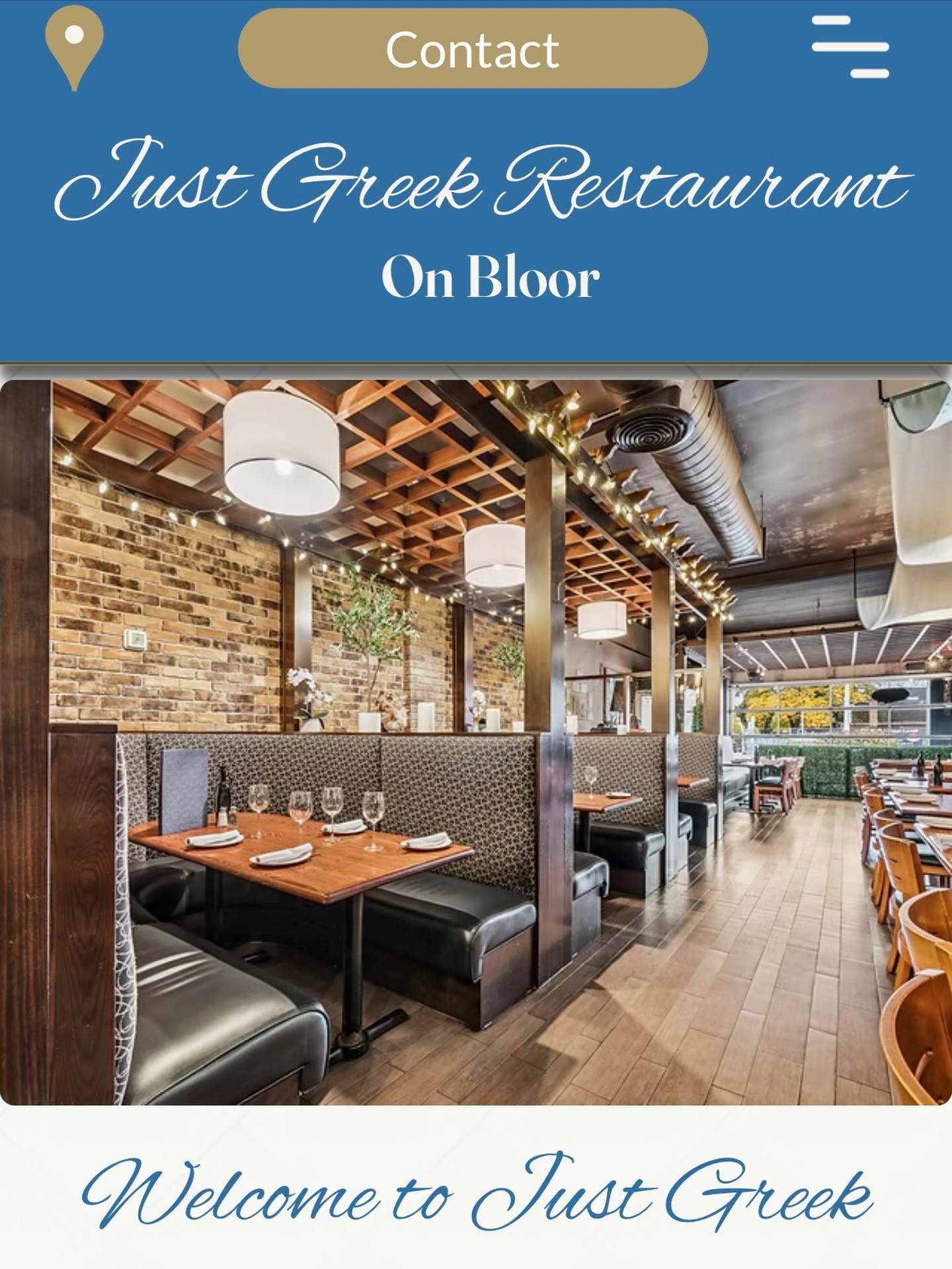 We’ve refreshed our website!
Take a look, get inspired, and start planning your next visit.
www.justgreekonbloor.ca
