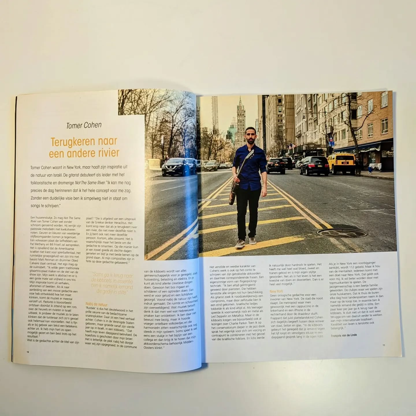 New interview with @jazzismmagazine thank you for having me!
๐ธ @liri_agami