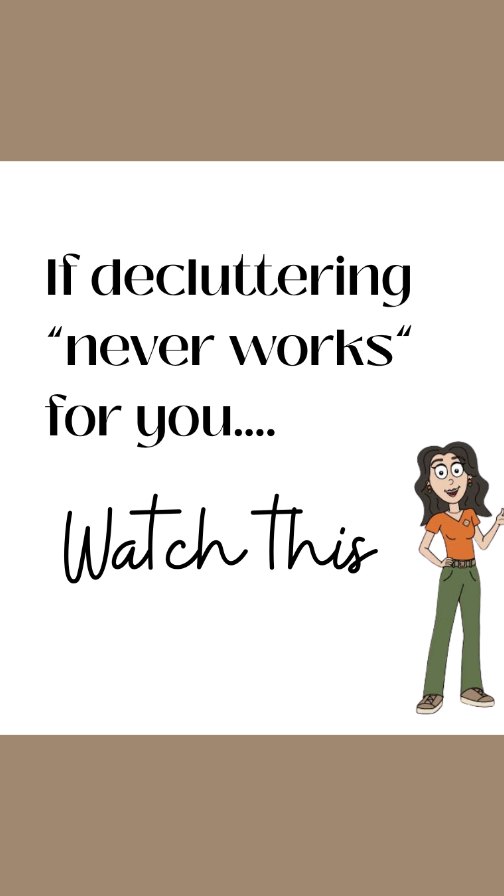 I've tried decluttering but it just isn't enough.....
Yeah. You're right. It probably hasn't been enough.
Because you're decluttering by yourself and trying discouraged when you don't see "Home Edit" results within a week or 2. Then you give up trying because you think it's not making a difference.
It is. I promise it is.
Don't believe me? Try this experiment for yourself. See what you can get rid of in 10 minutes. It may not seem like much.
But then dump that in a clean room or into a cleared table or counter? It will be enough to completely clutter the space.
Now compound that result by 2 10 minute decluttering sessions per week x the entire year? I PROMISE you will notice a difference.
Remember, tiny tweaks = big results.