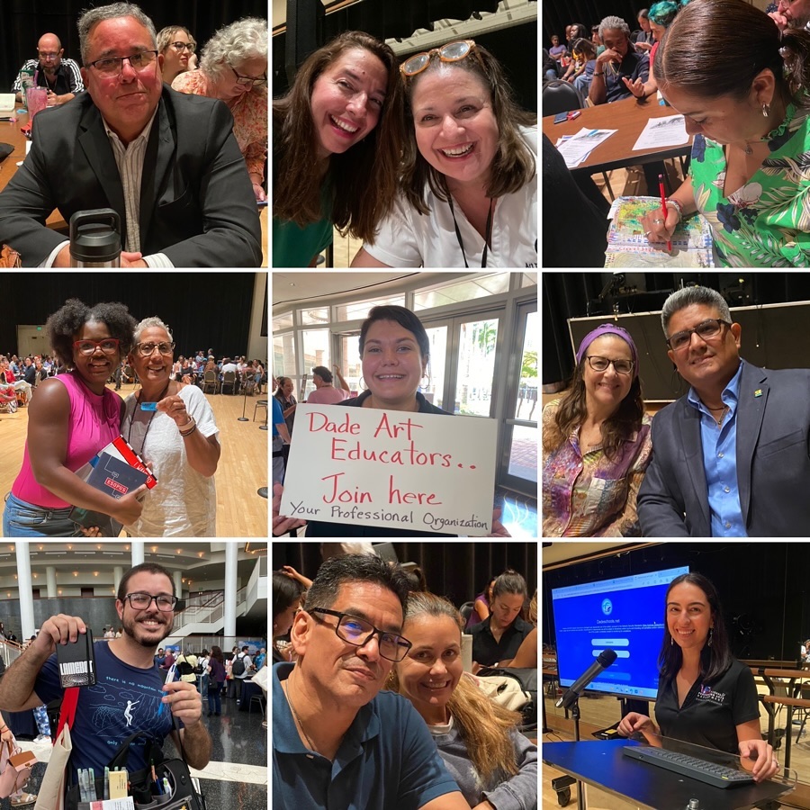 Art Educators DAEA, Dade Art Educators Association is YOUR professional organization. We are here to support you, champion your work, and offer opportunities for professional development. You are DAEA!
